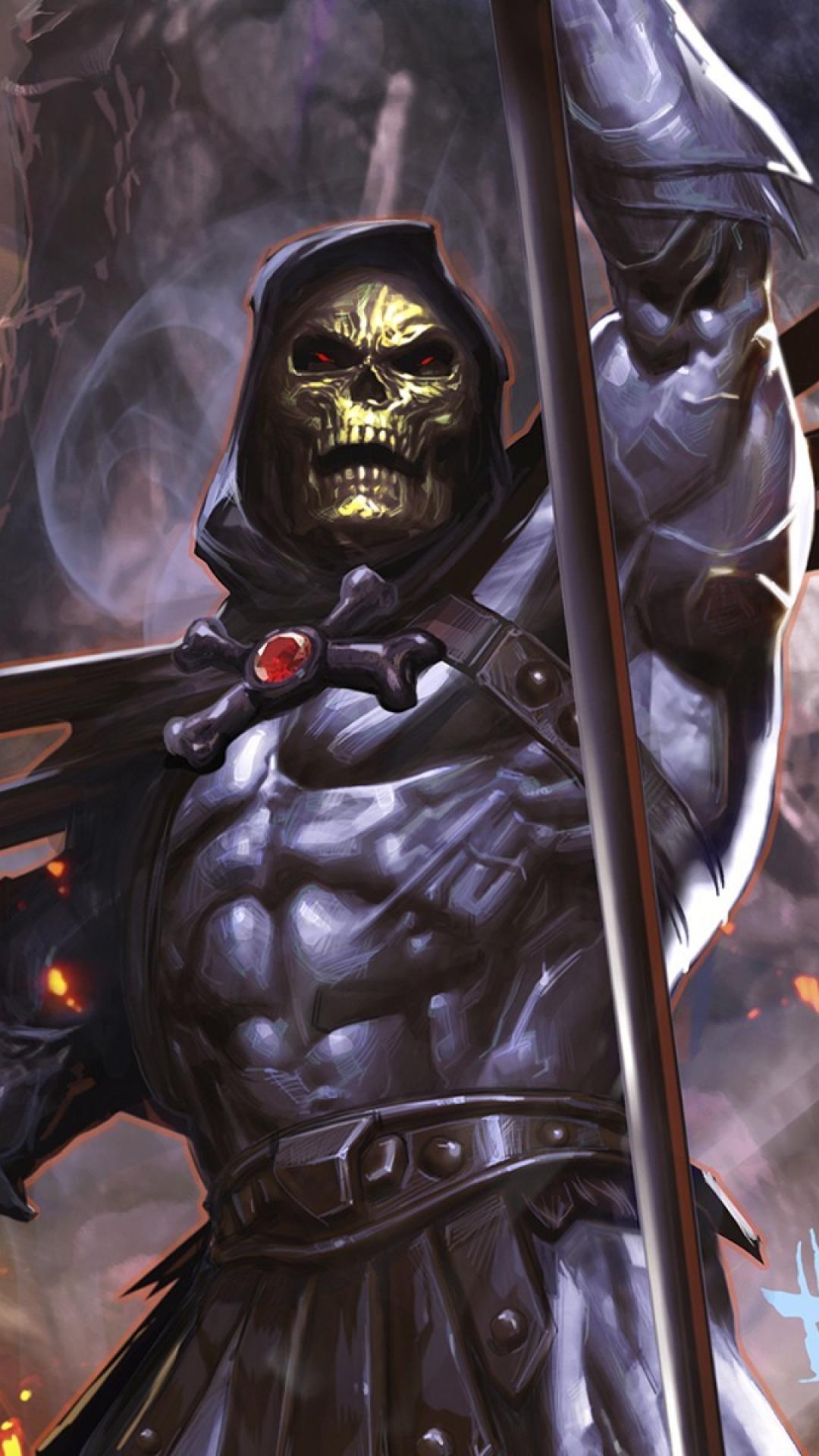 1080x1920 Skeletor iPhone Wallpaper