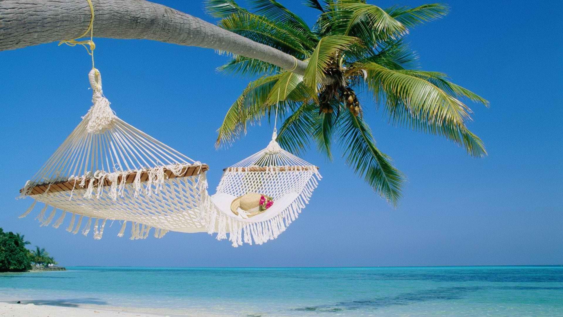 1920x1080 Maldives, hammock Wallpaper /