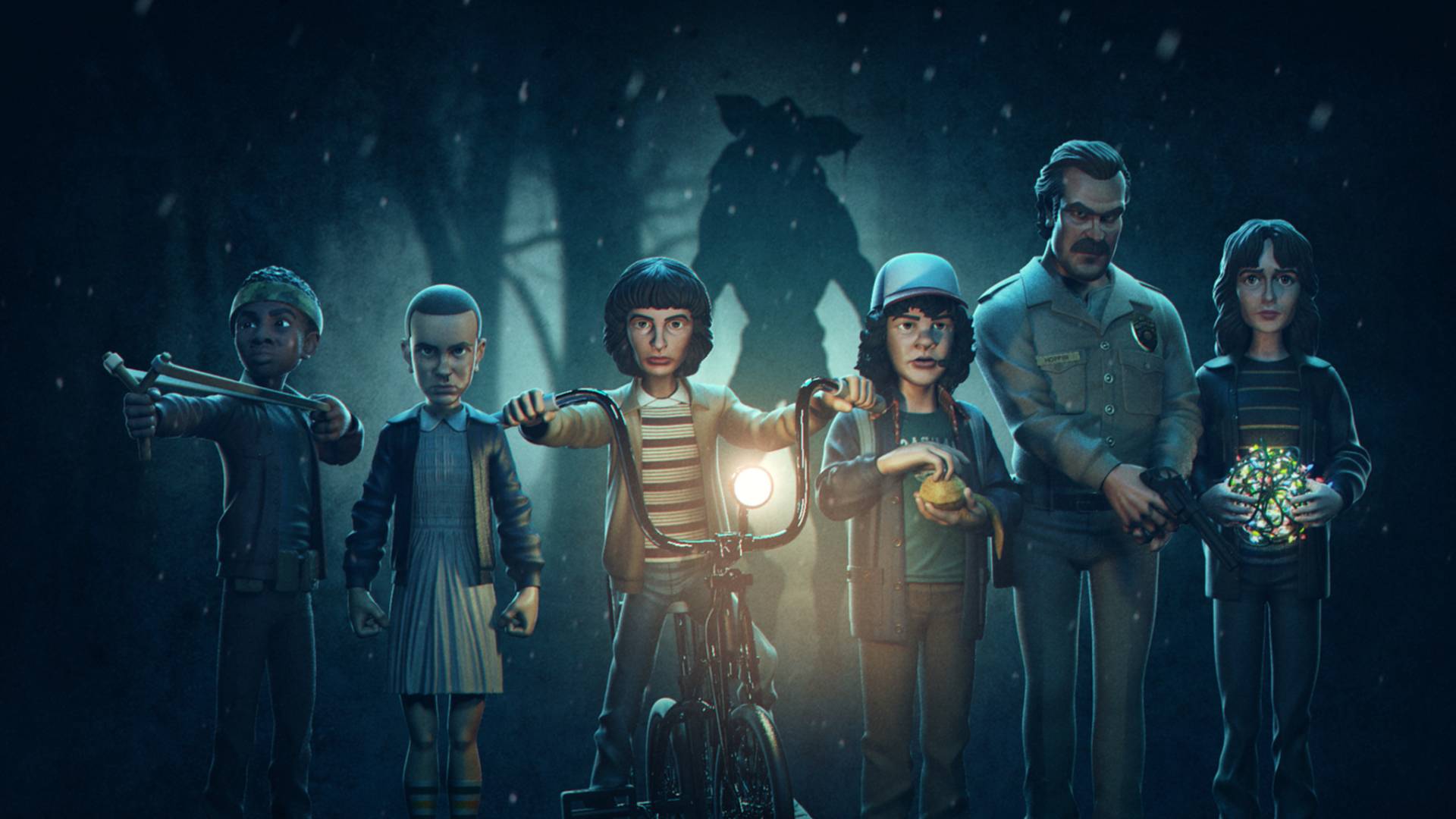 1920x1080 Stranger Things Season 4 Artwork 1080P Laptop Full HD Wallpaper, HD TV Series 4K Wallpaper, Image, Photo and Background