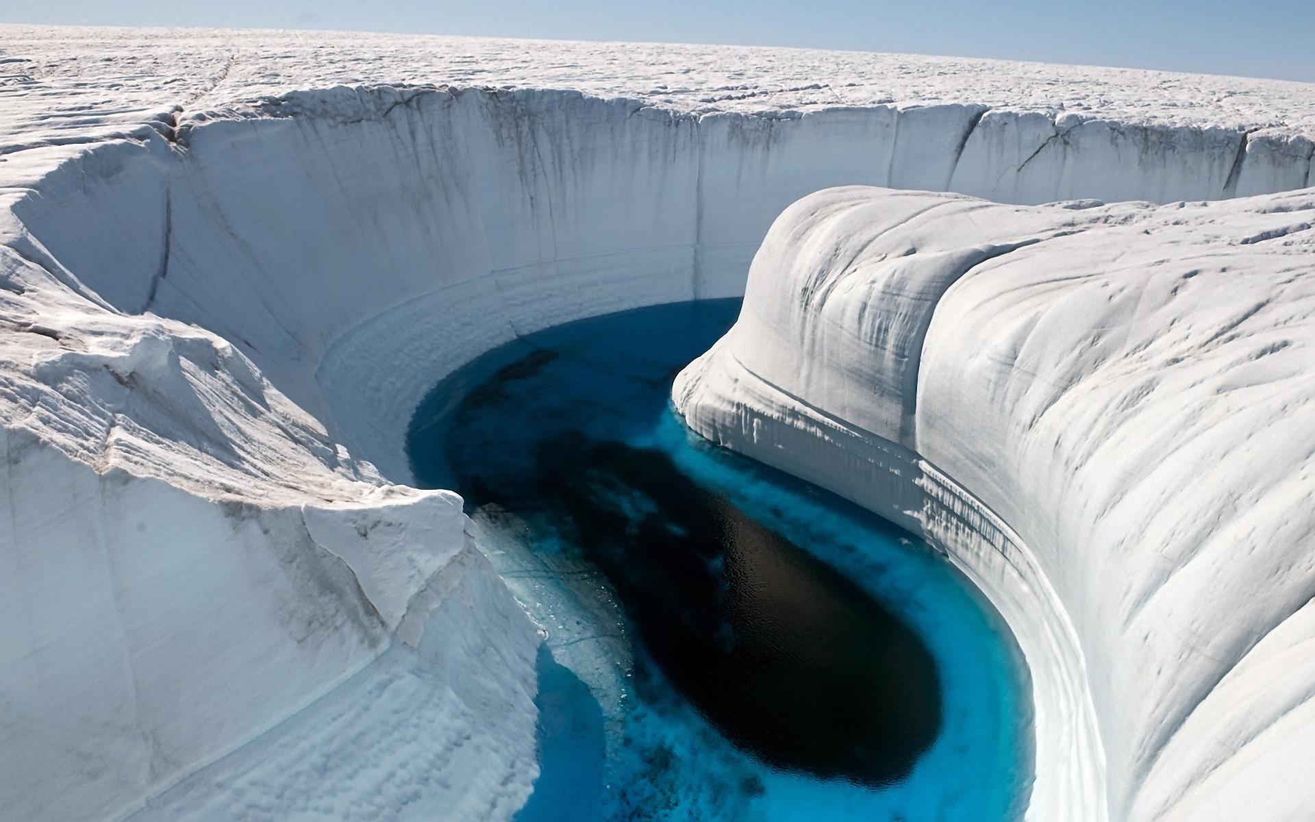 1920x1200 Ice Canyon Greenland HD wallpaper