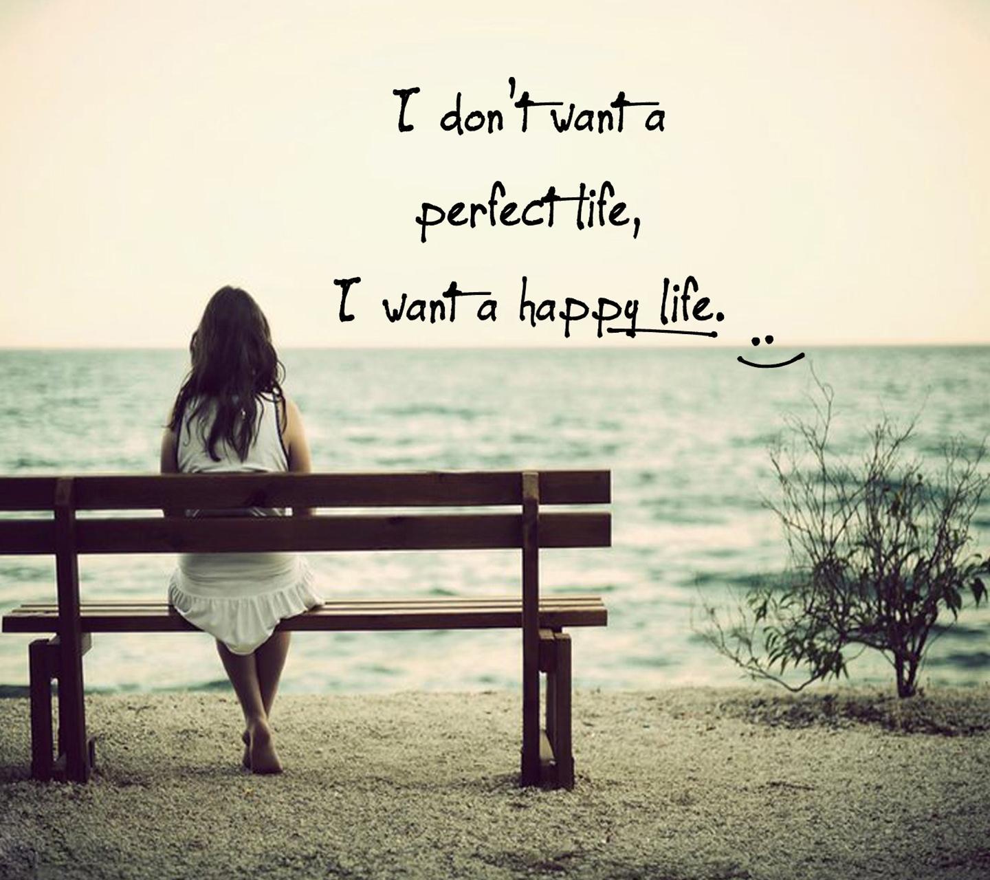 1440x1280 Alone but Happy Wallpaper