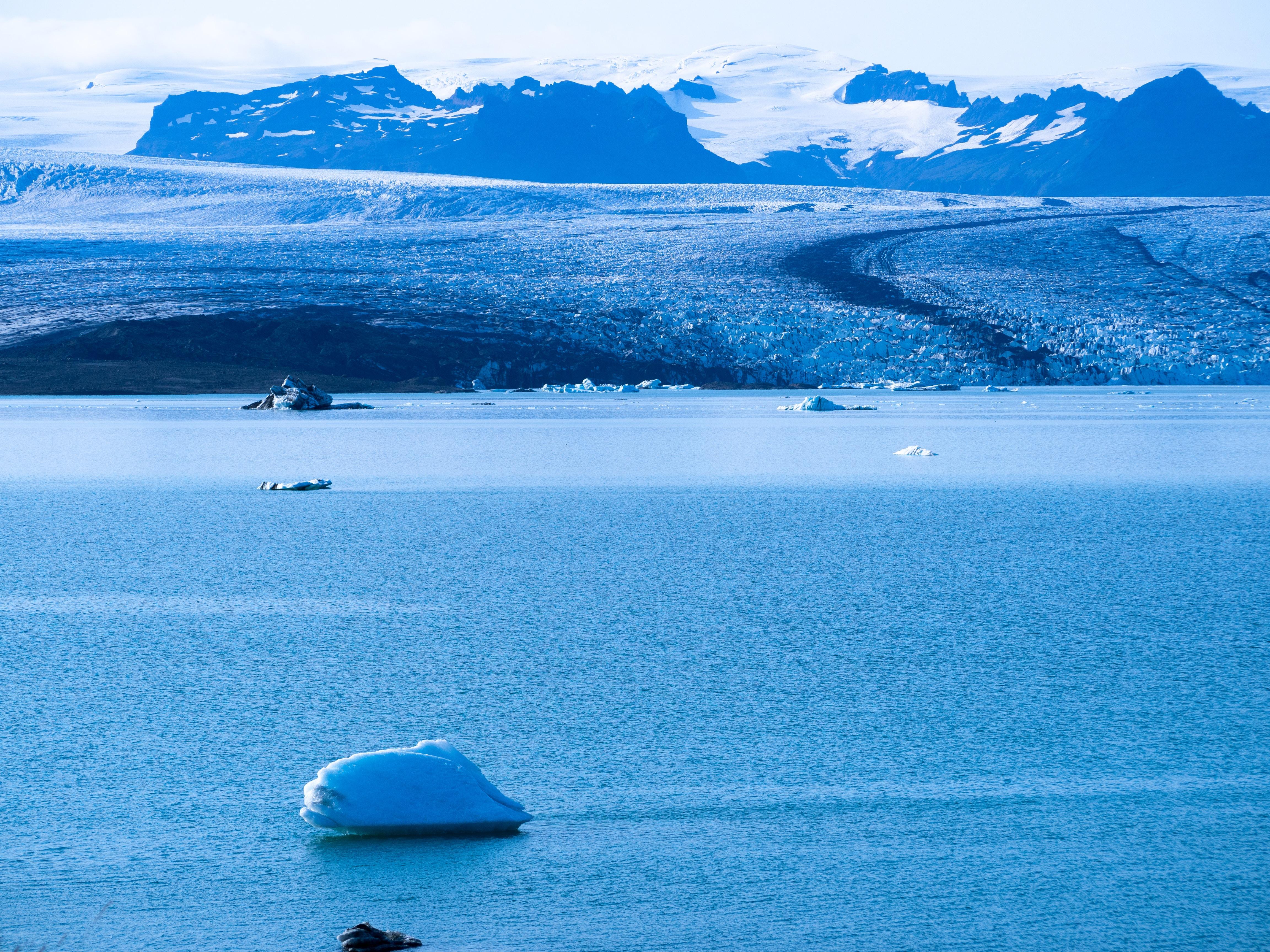 4608x3456 Wallpaper Arctic Ocean, Natural Landscape, Glacial Lake, Mountain, Polar Ice Cap, Background Free Image