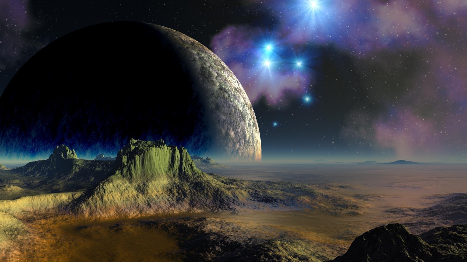 1920x1080 Wallpaper Science Fiction Planet Landscape
