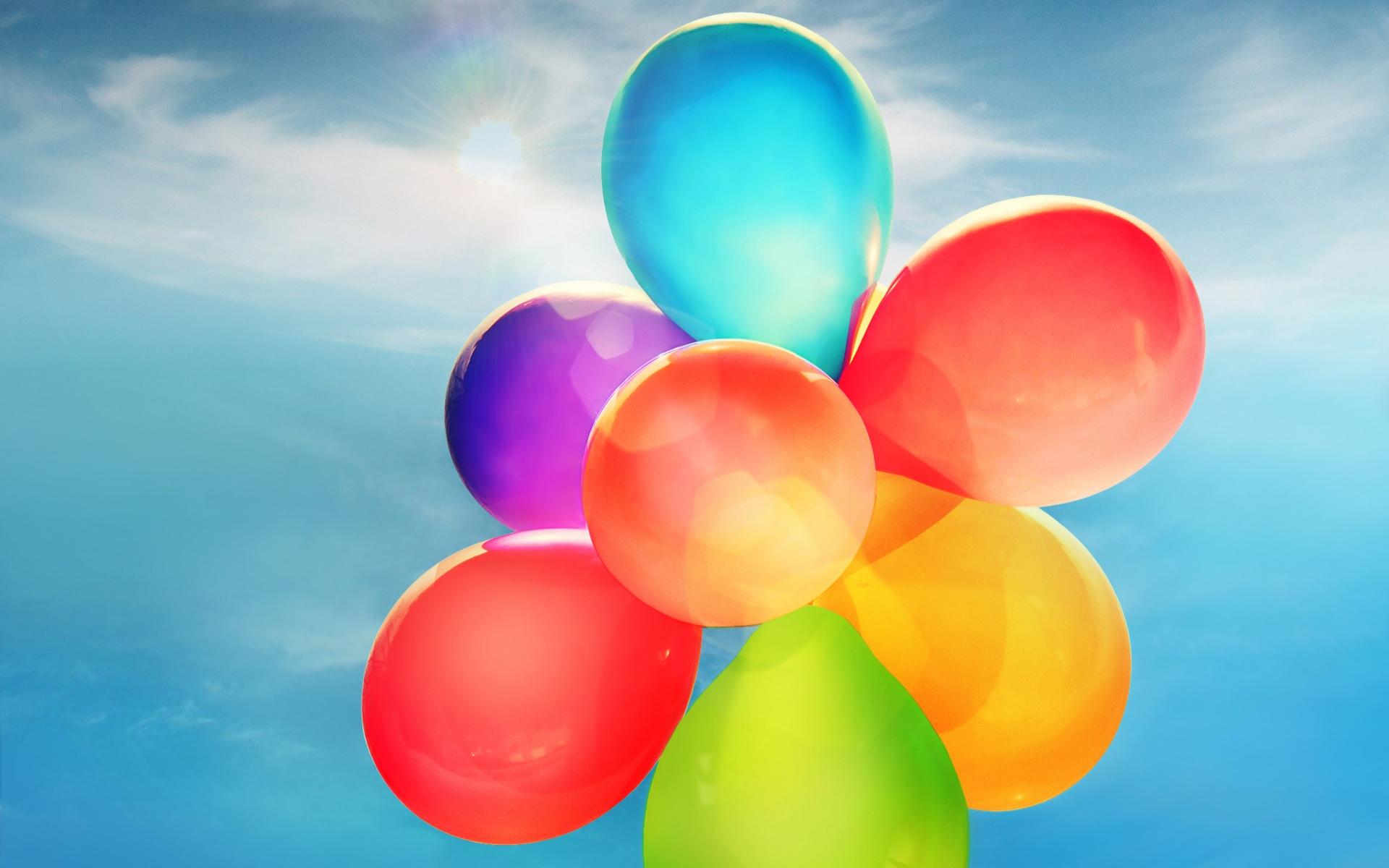 1920x1200 Colorful Balloons Wallpaper in jpg format for free download