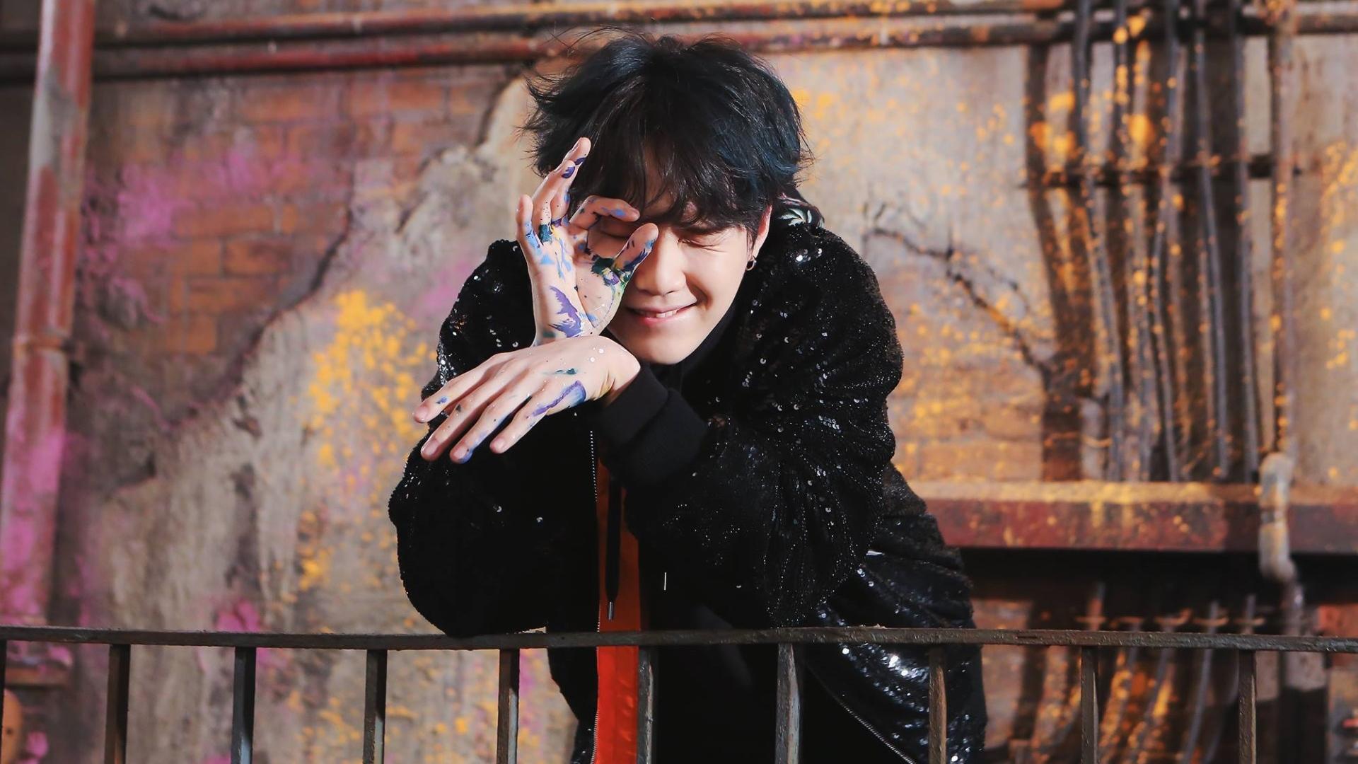 1920x1080 Suga Desktop Wallpaper