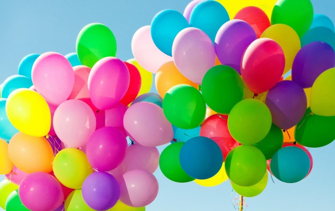 1280x804 Colorful Balloons in the Sky wallpaper. Colorful Balloons in the Sky