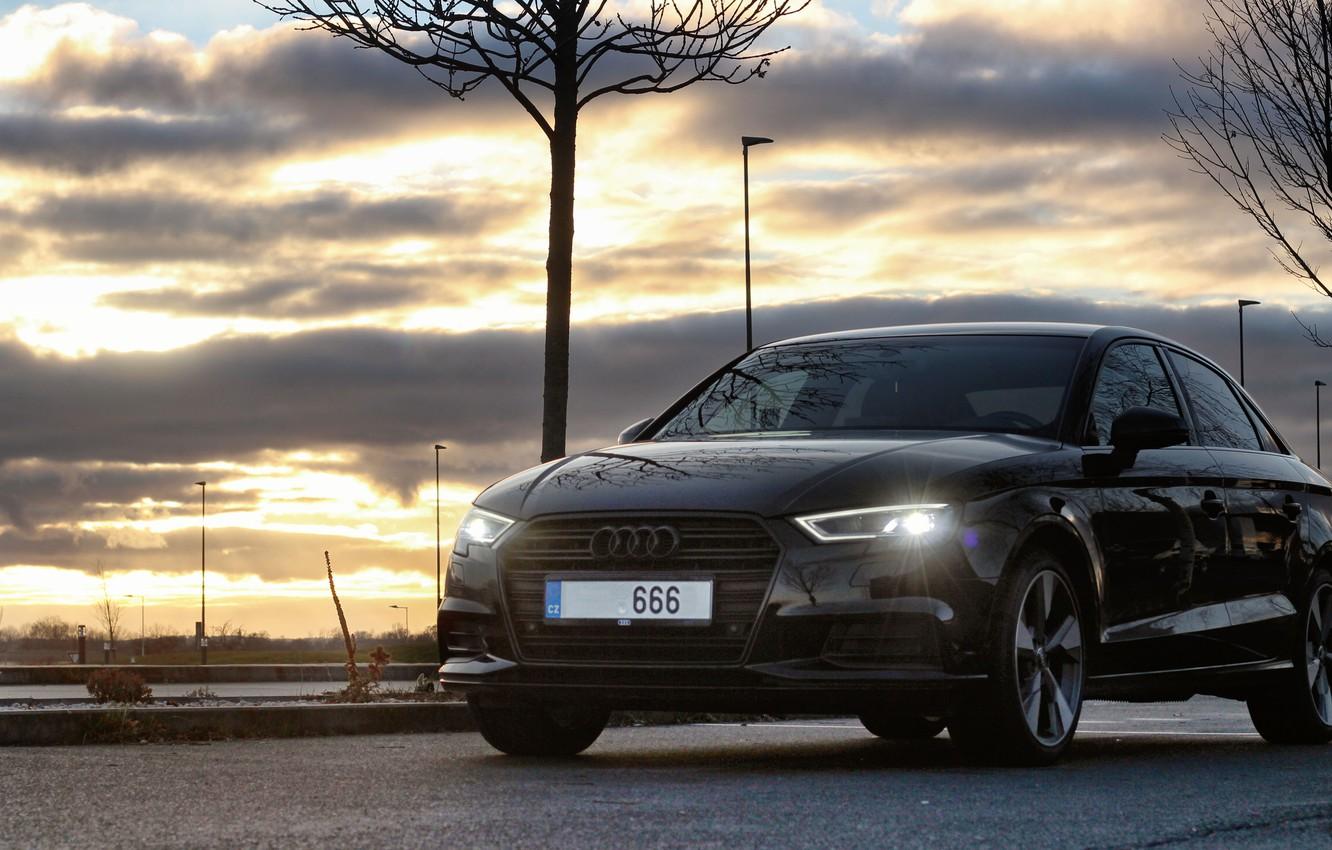 1332x850 Wallpaper Audi, Audi, Prague, Airport, Audi A Prague, Facelift, Audi A3 sedan, Audi A A3 Sedan, A3 Limousine image for desktop, section audi