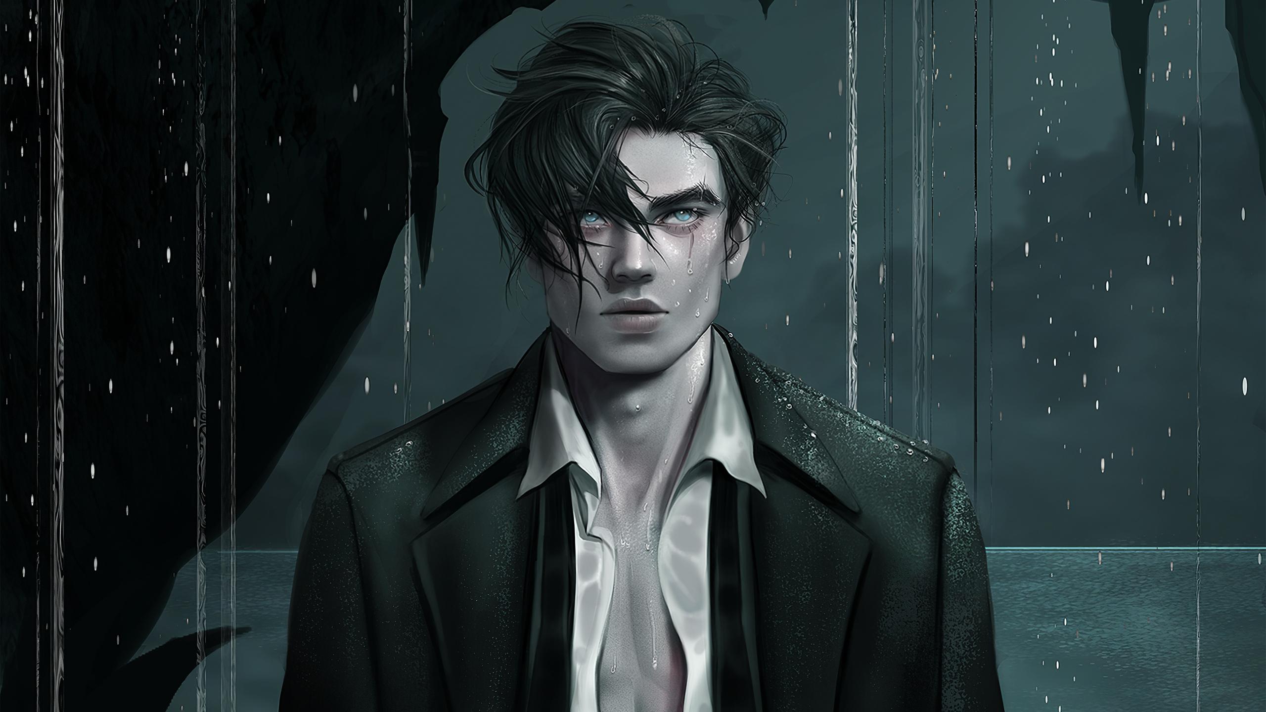 2560x1440 Andy Blue Eyes Anime Boy Character 1440P Resolution HD 4k Wallpaper, Image, Background, Photo and Picture