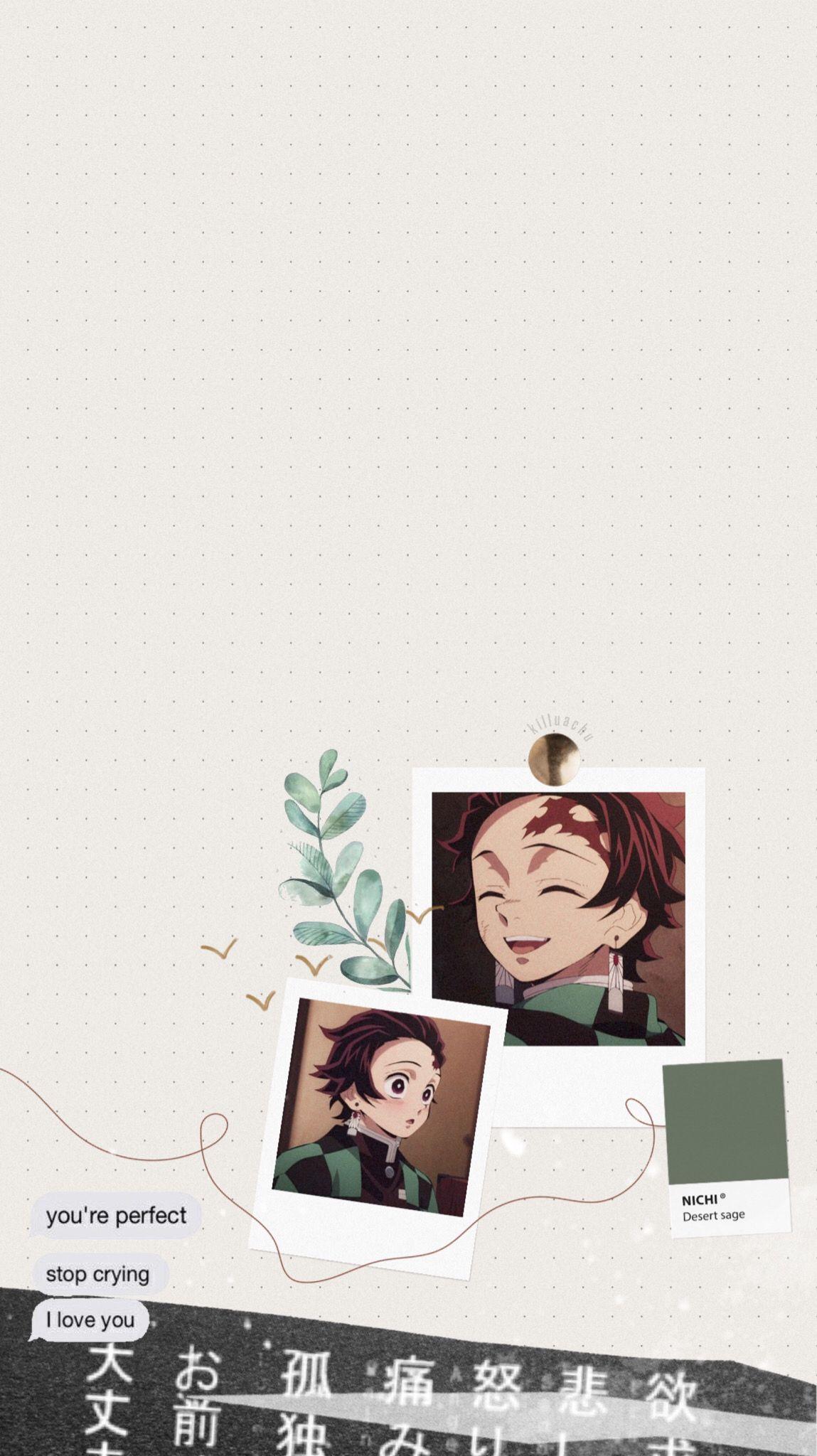 1149x2048 Demon Slayer Aesthetic Wallpaper