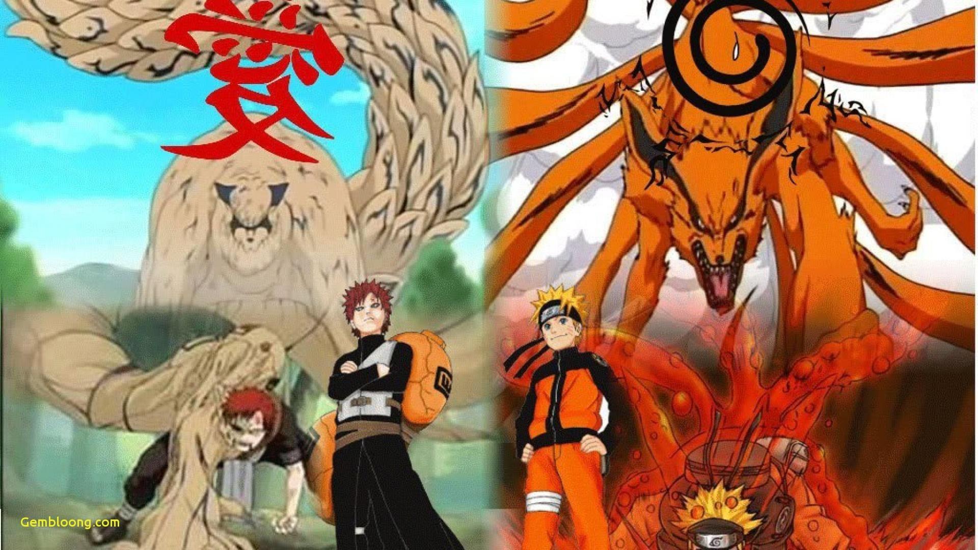 1920x1080 Naruto and Gaara Wallpaper background picture