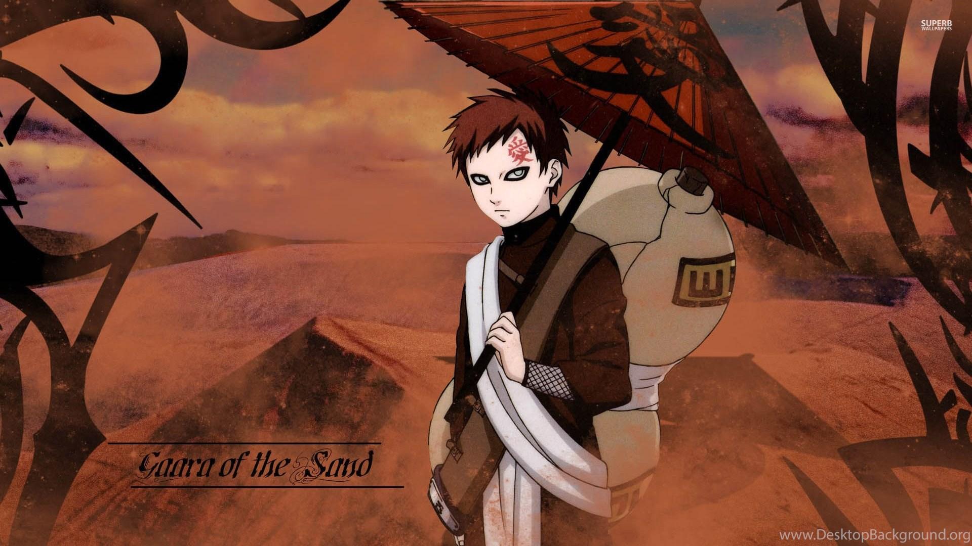 1920x1080 Gaara Naruto Wallpaper Anime Wallpaper Desktop Background