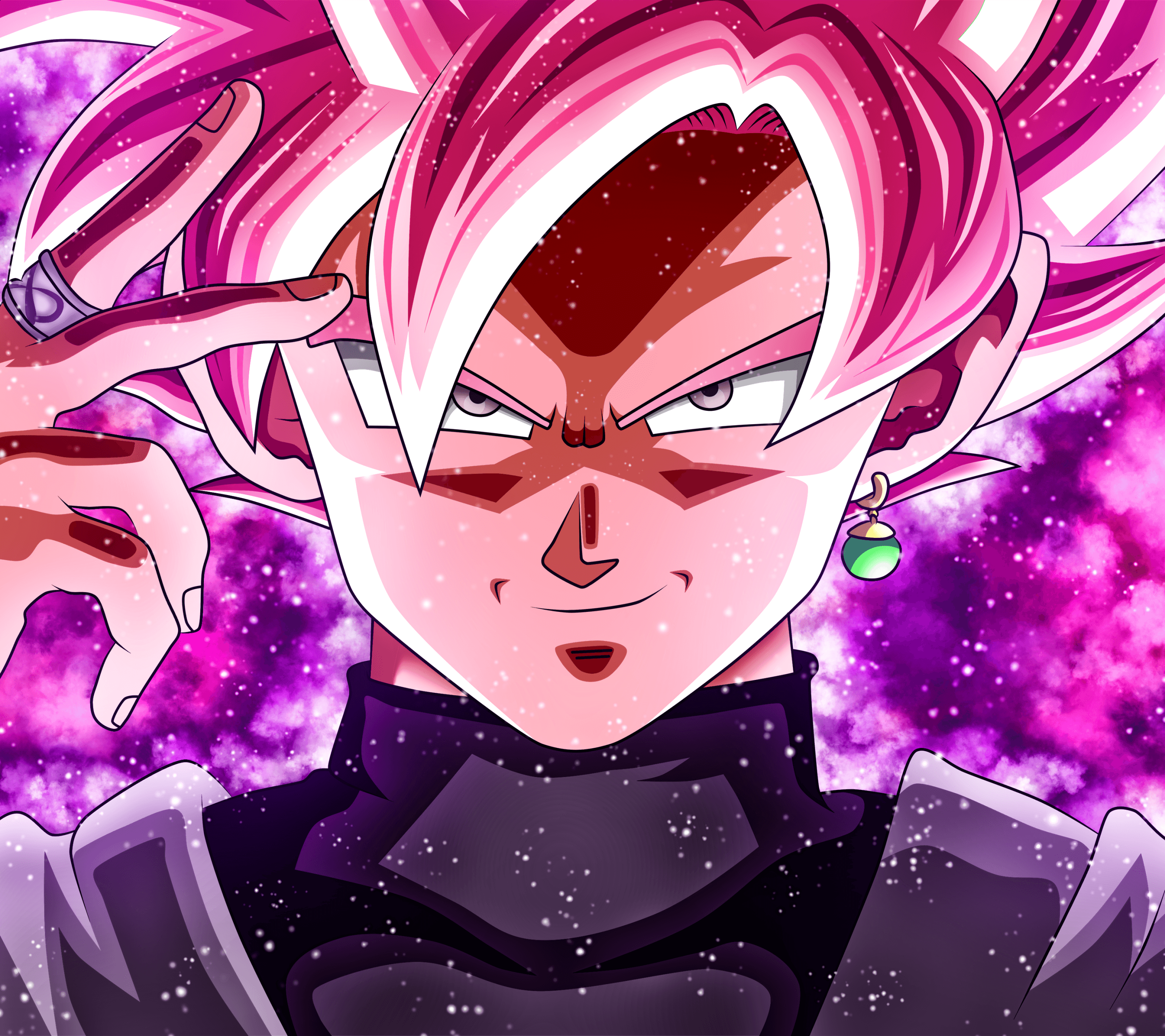 Desenho Goku Black Rose 🎨