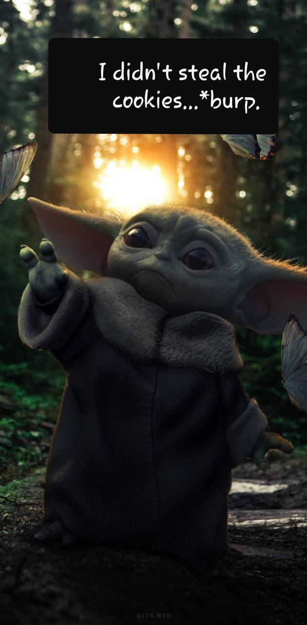 630x1280 Baby Yoda Funny wallpaper