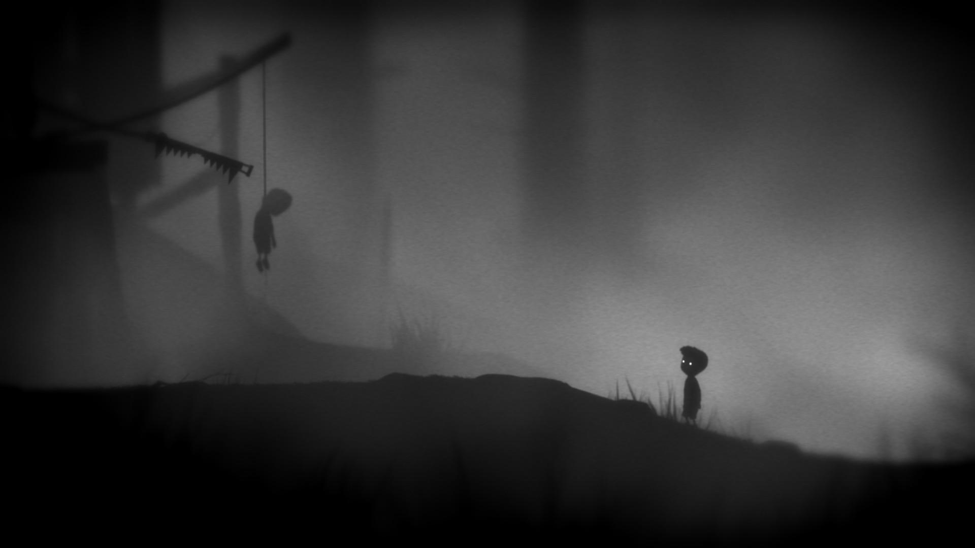 1920x1080 Limbo, Sad, Monochrome, Death, Video Games Wallpaper