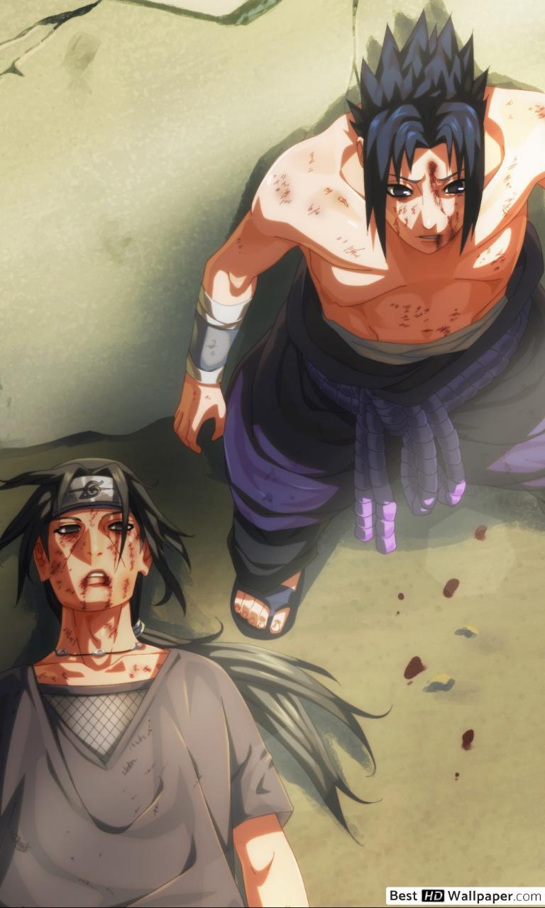768x1280 Itachi's Death HD wallpaper download