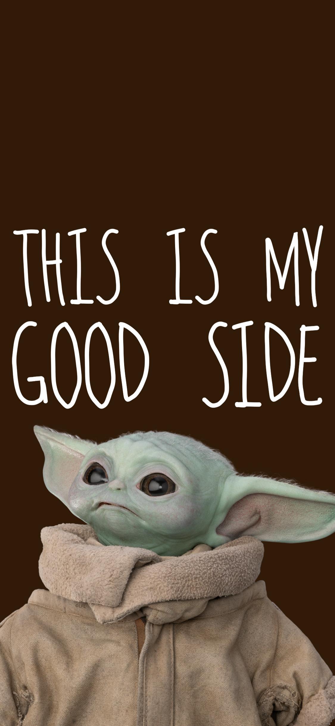 1125x2436 Baby Yoda iphone X wallpaper collection