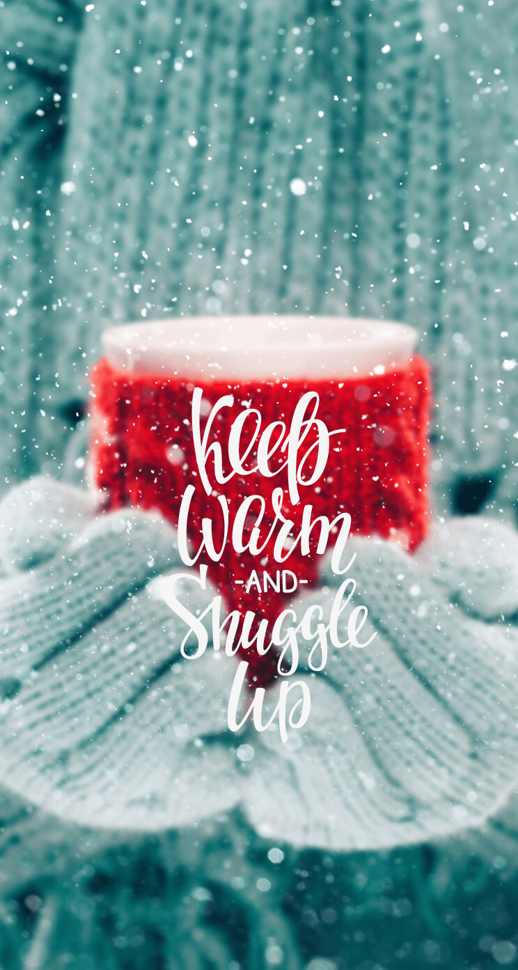 744x1392 Keep warm and snuggle up. iPhone wallpaper winter, Wallpaper iphone christmas, Winter wallpaper