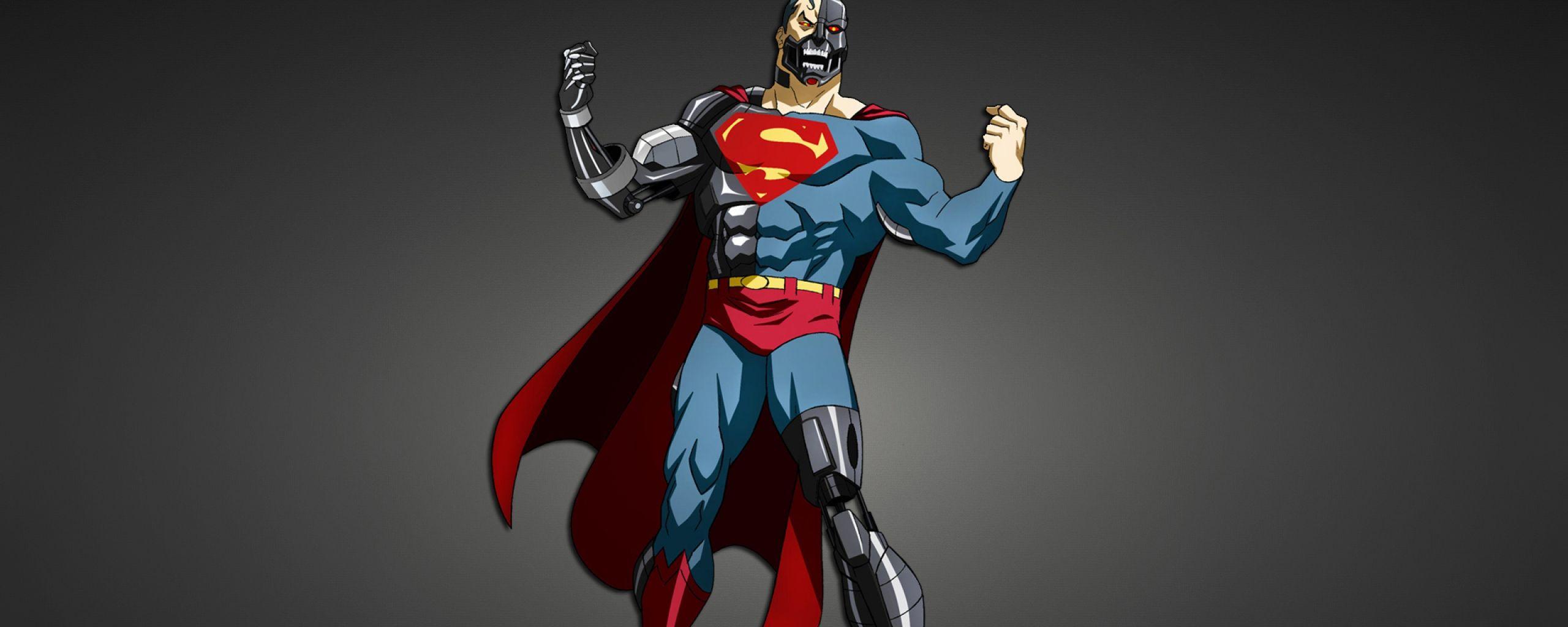 2560x1024 dual monitor superman 8. Dual Monitor Wallpaper