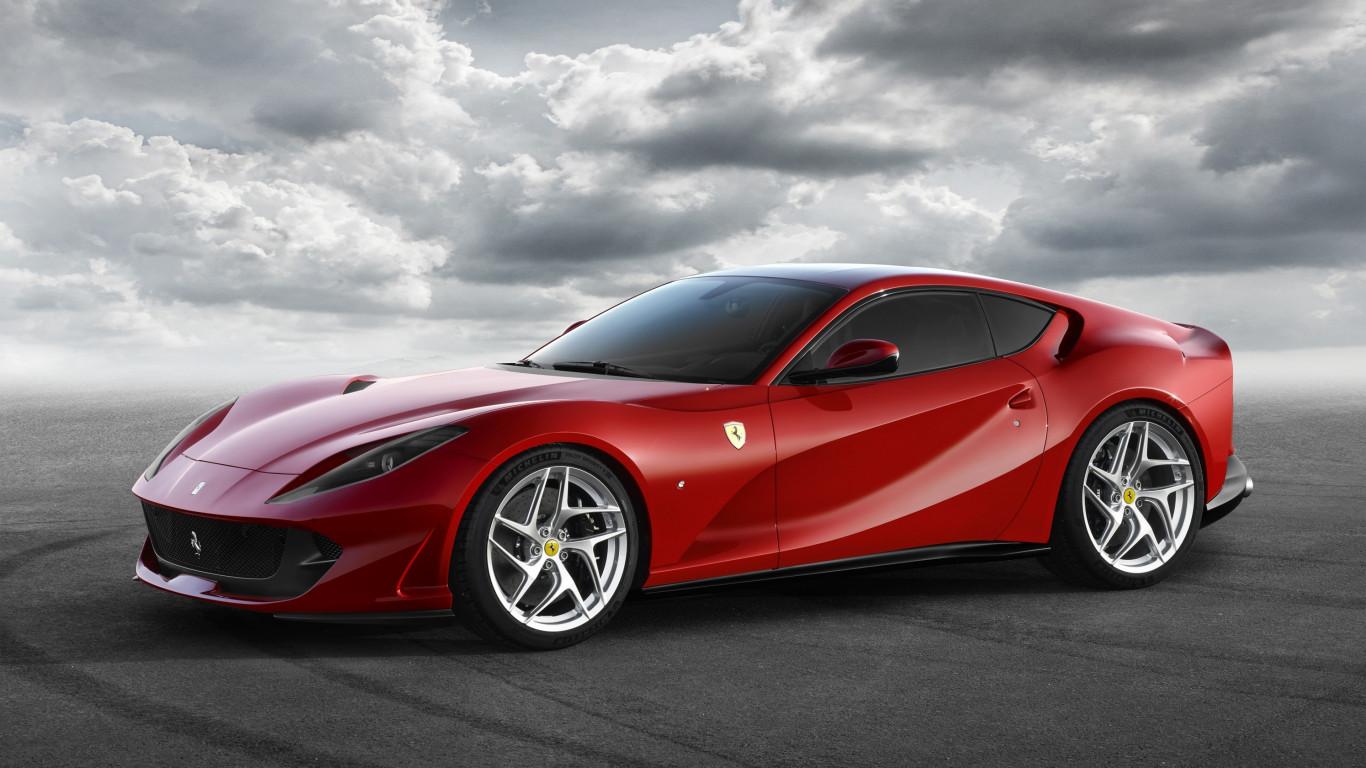1366x768 Download wallpaper: Ferrari Portofino 1366x768