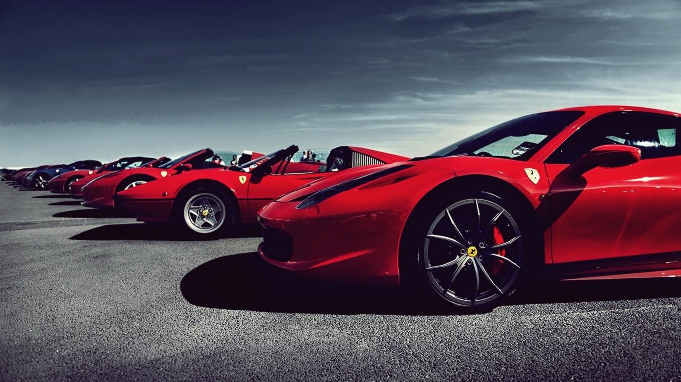 1366x768 Ferrari Legacy desktop PC and Mac wallpaper