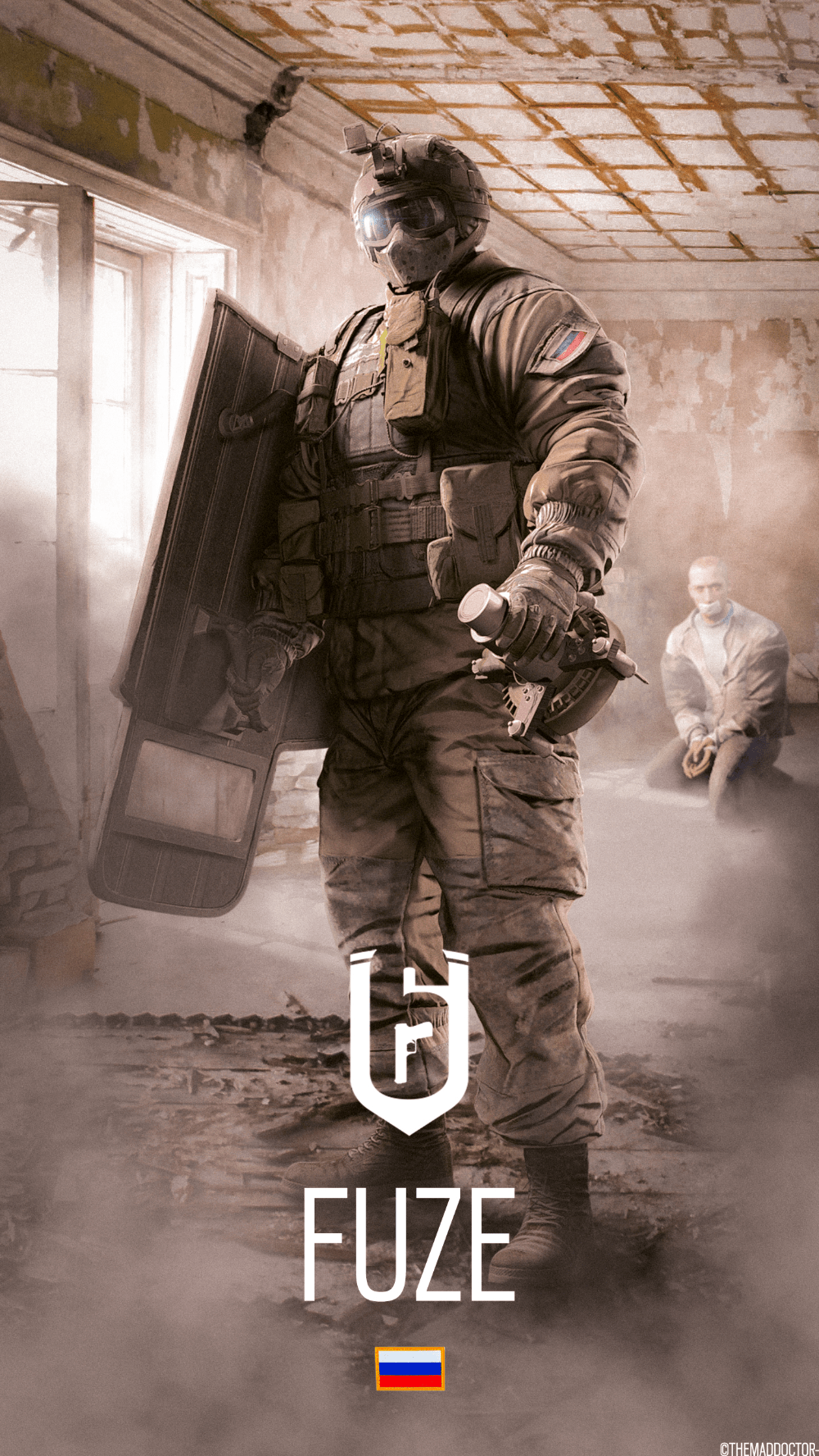 1000x1777 Fuze's Mobile Wallpaper Six. Siege. Rainbow six siege art, Rainbow six siege anime, Rainbow 6 siege operators