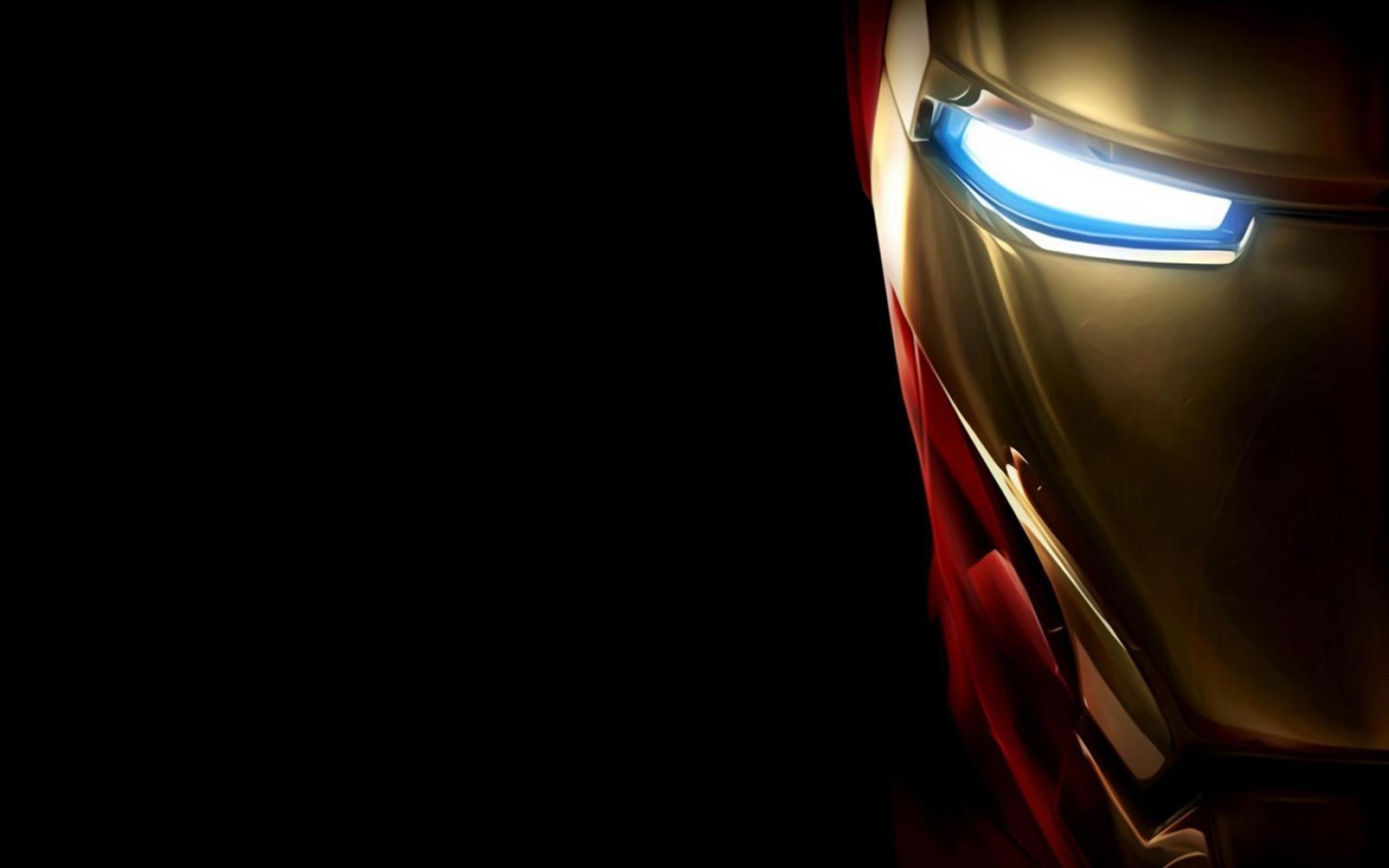 2880x1800 Iron Man Helmet Wallpaper
