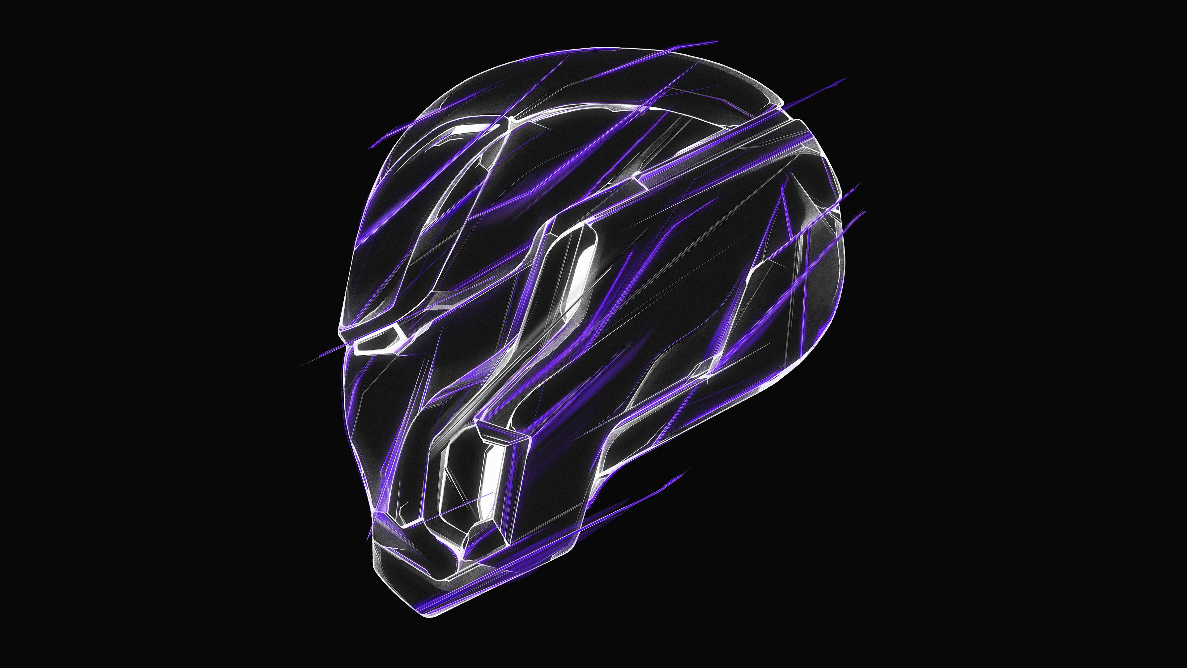 3840x2160 Iron Man Neon Wallpaper