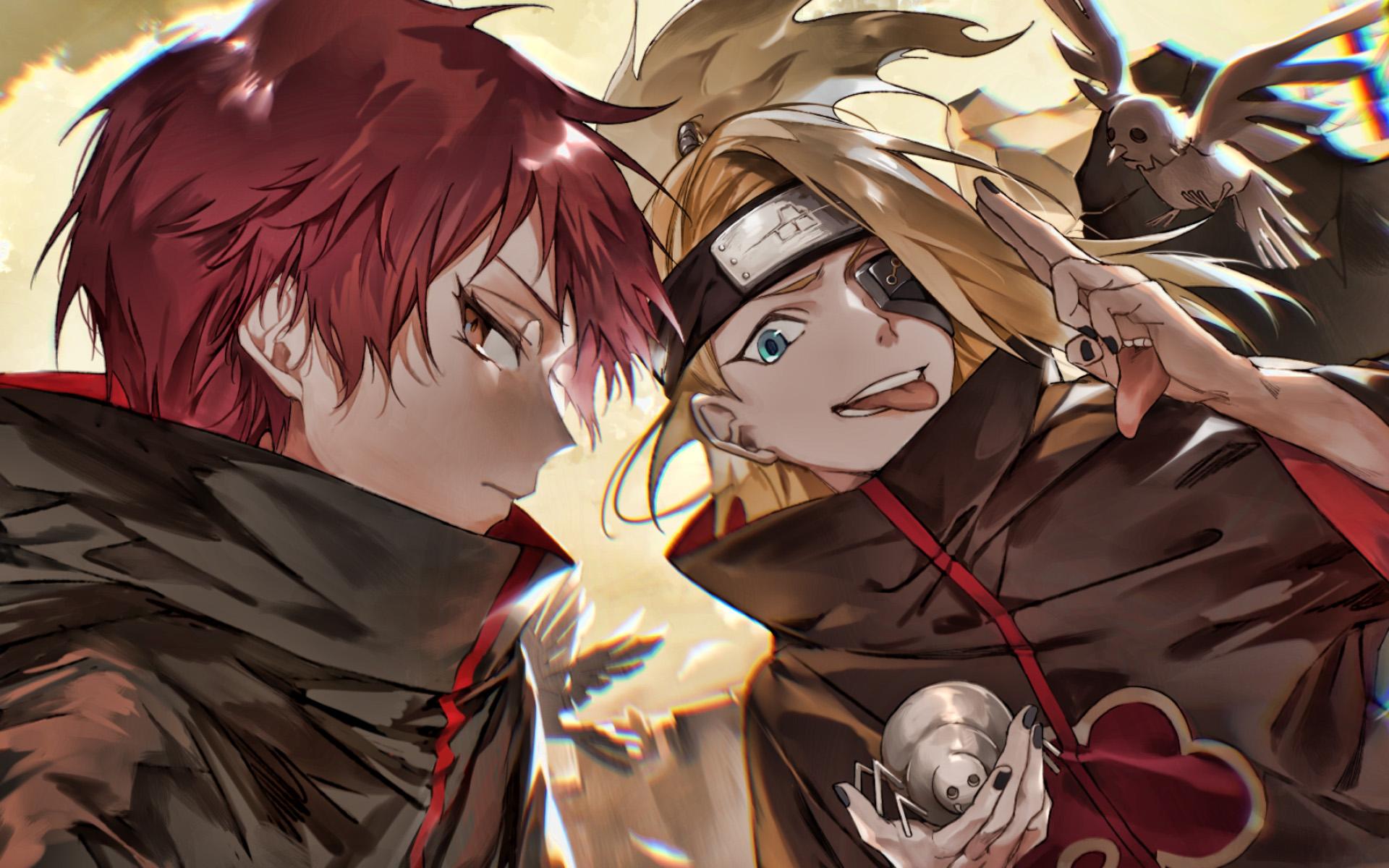 Deidara and Sasori Wallpapers - Top Free Deidara and Sasori Backgrounds ...