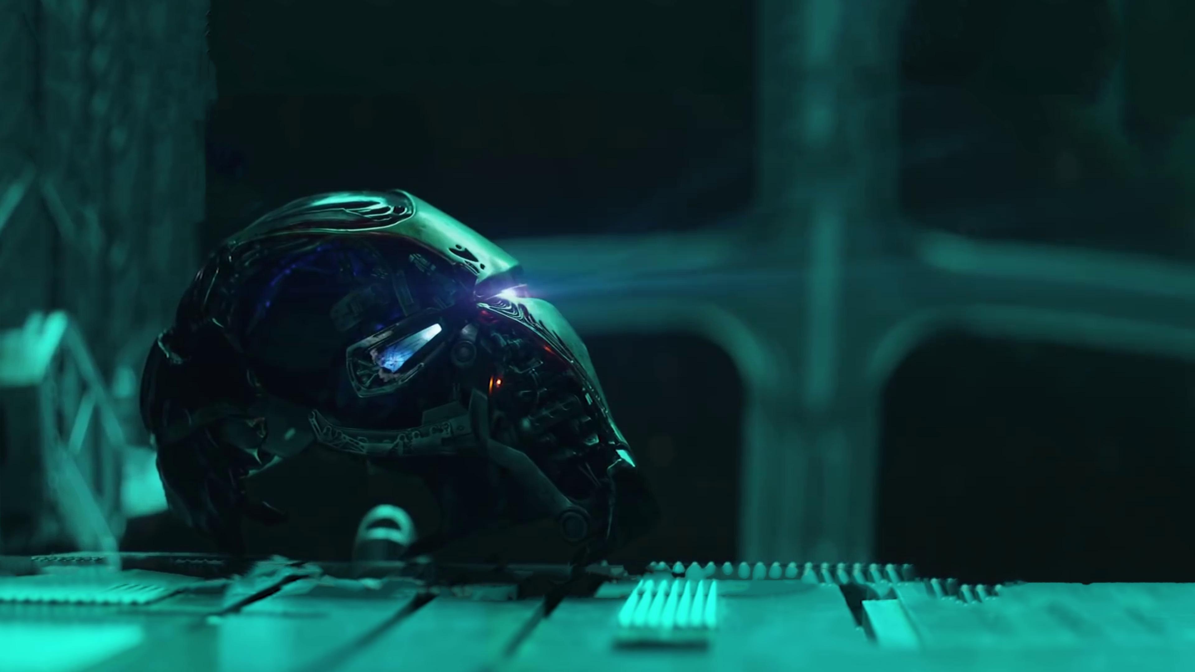 3840x2160 Iron Man Helmet From Avengers Endgame Wallpaper, HD Movies 4K Wallpaper, Image, Photo and Background