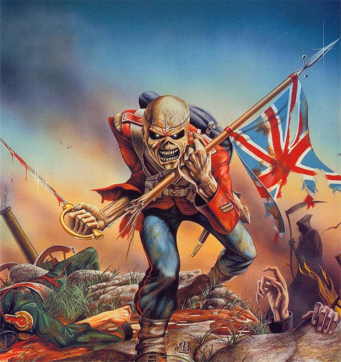 1432x1518 Iron Maiden Band Mascot Wallpaper:1432x1518