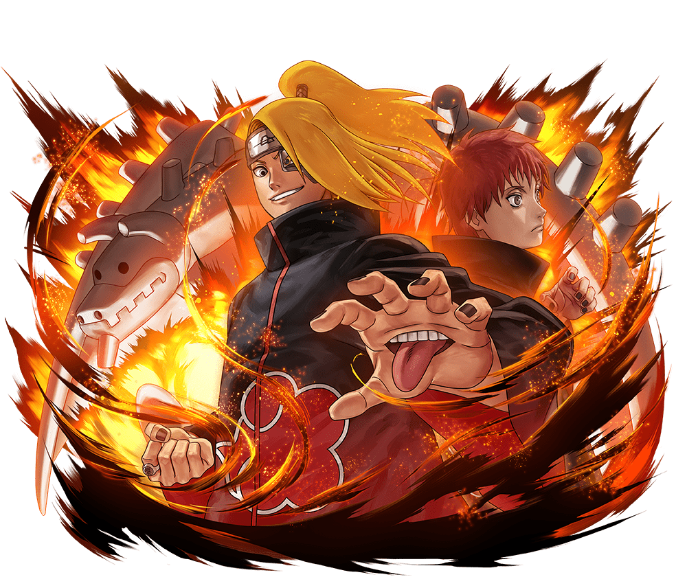 1016x840 Deidara and Sasori (Naruto Shippuden Ultimate Ninja Blazing)