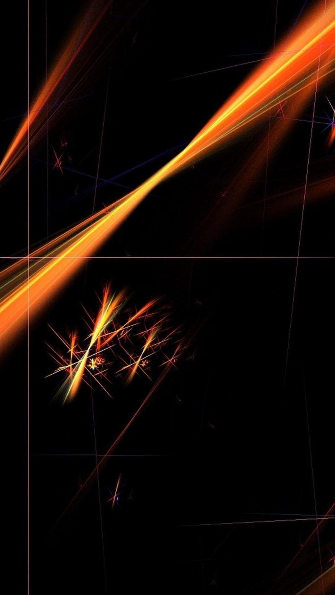 1080x1920 √ Black And Orange Background HD