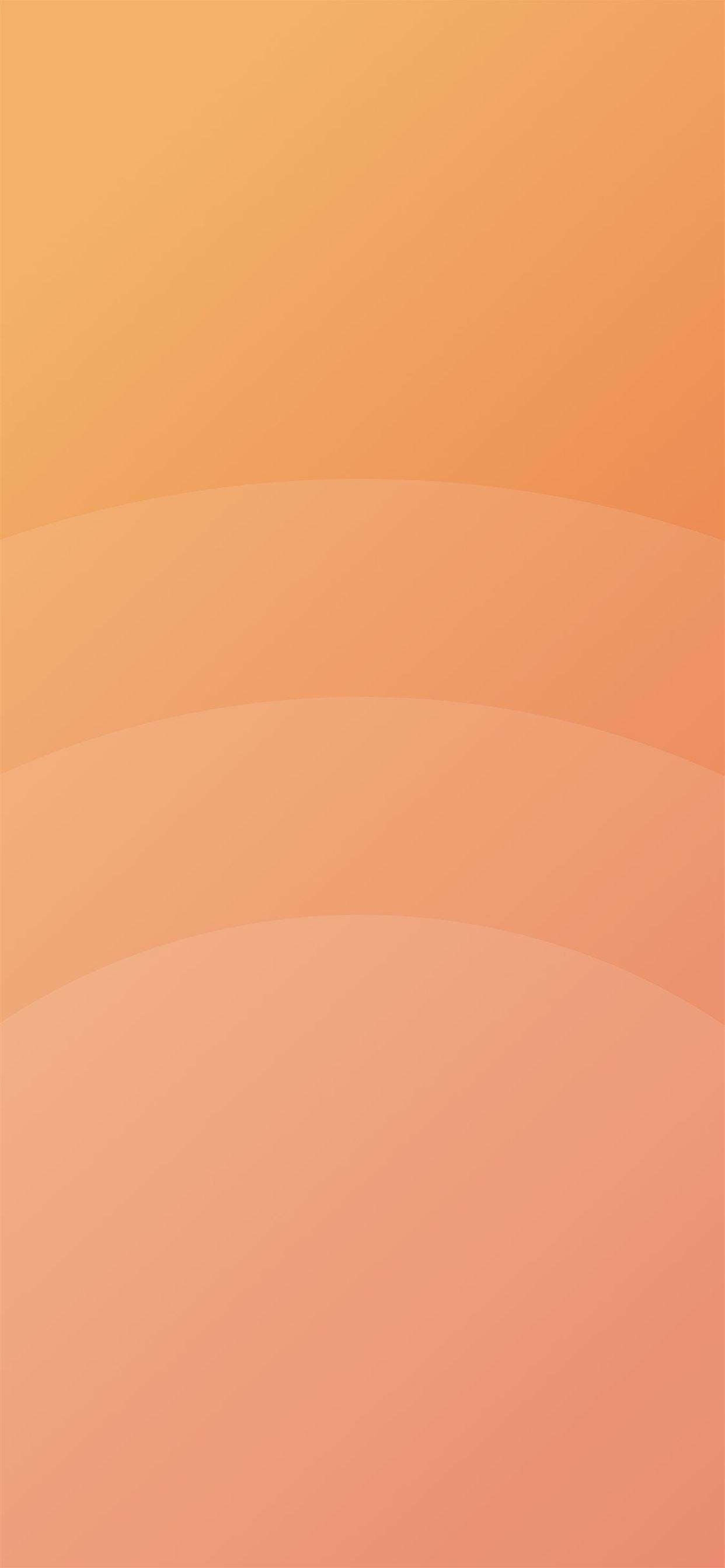 1242x2688 Circle orange simple minimal pattern background iPhone X Wallpaper Free Download