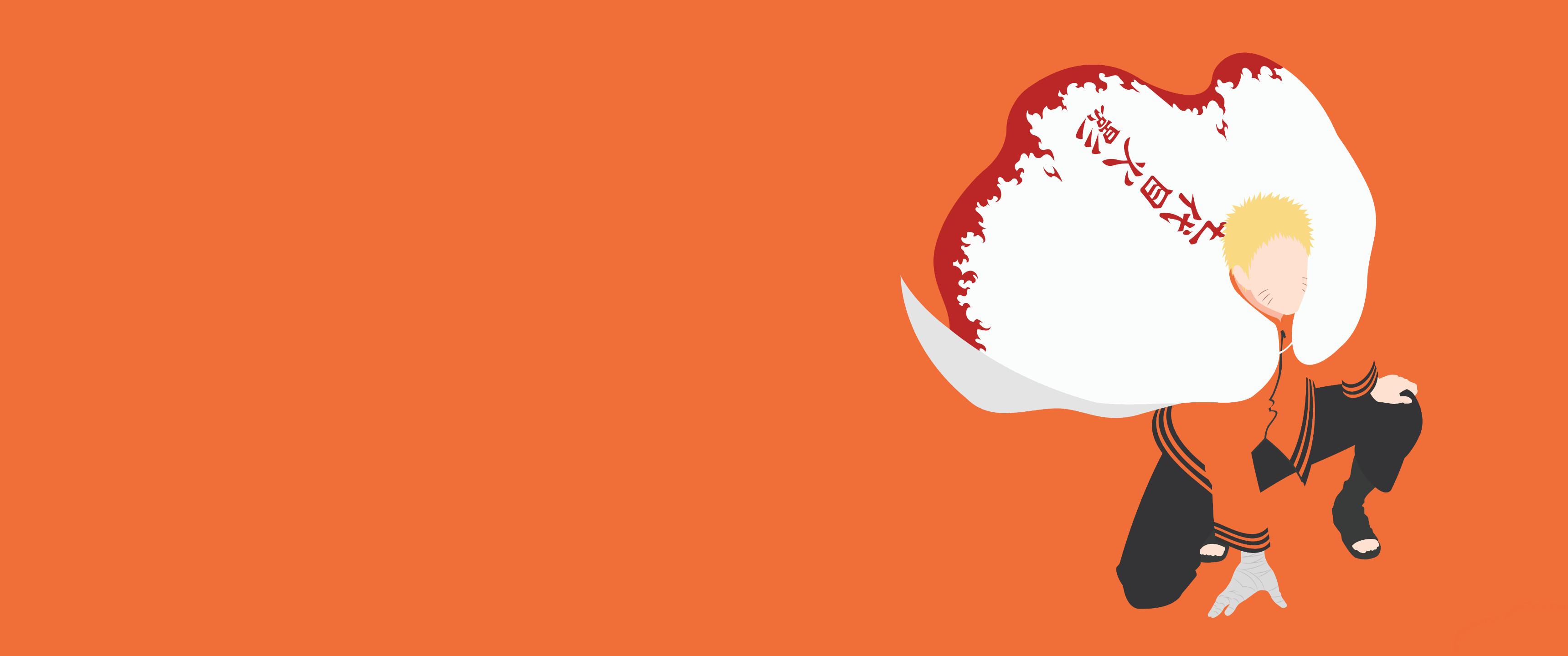 3440x1440 Minimalist Anime