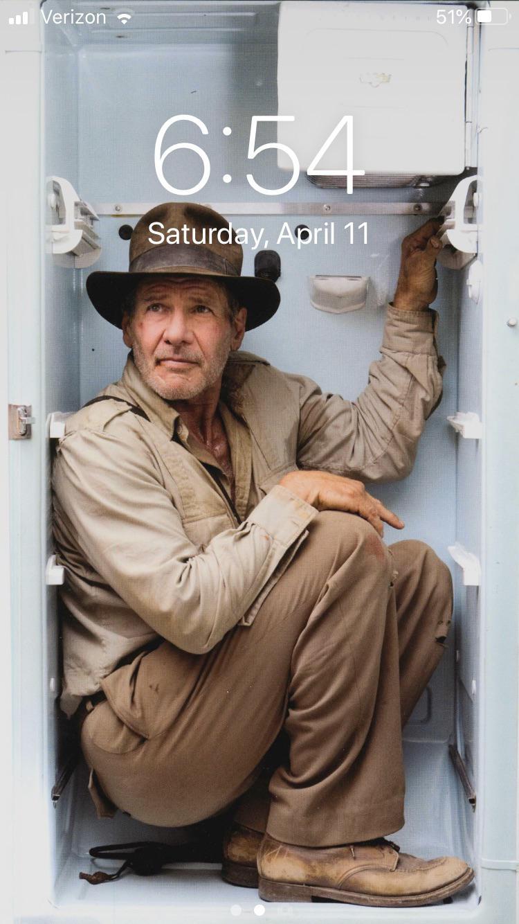 750x1334 Loving my new wallpaper.: indianajones