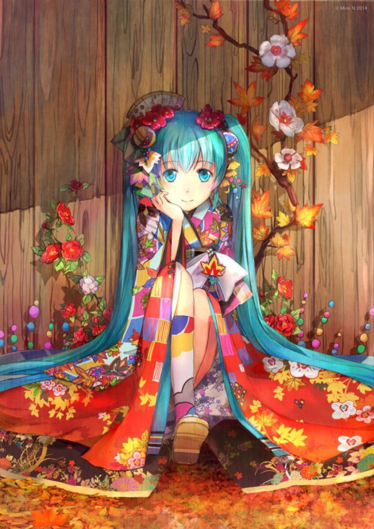 748x1058 Anime Girl Kimono
