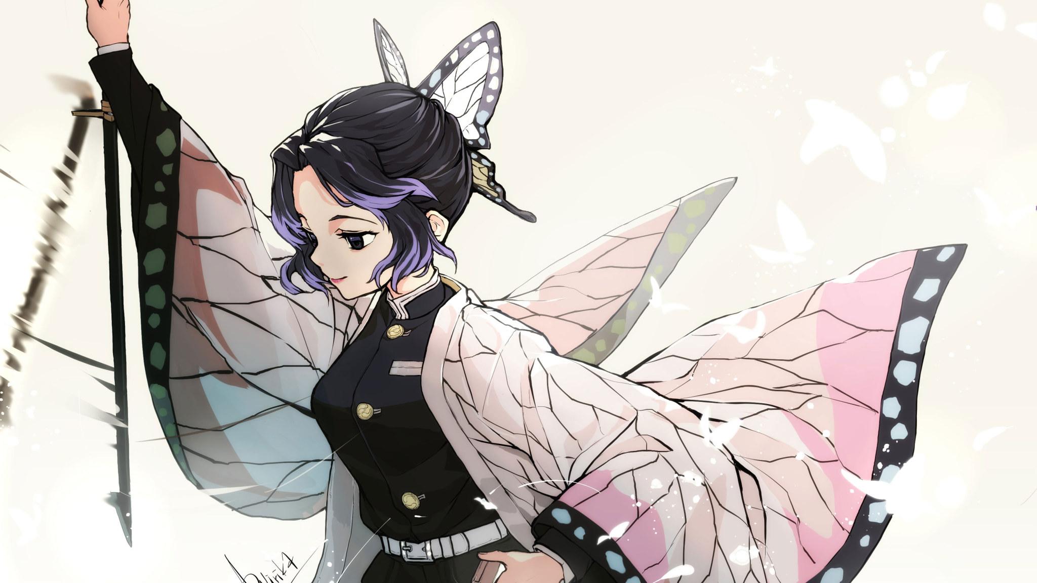 2048x1152 Wallpaper Kimetsu No Yaiba, Anime Girls, Japanese Kimono • Wallpaper For You HD Wallpaper For Desktop & Mobile
