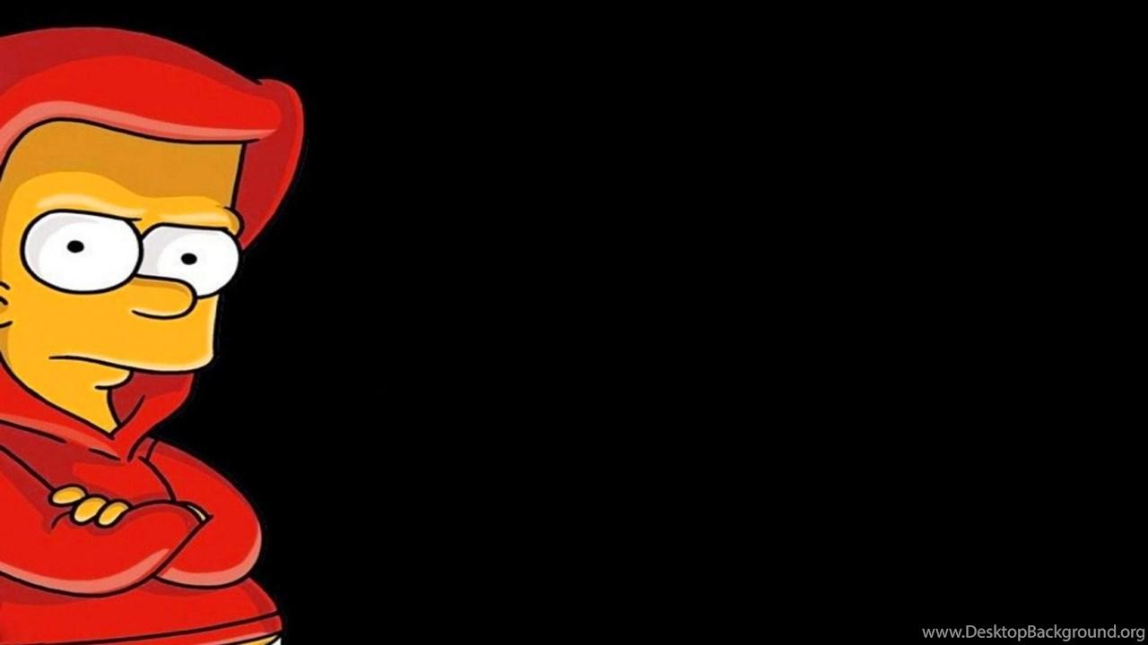 1280x720 Wallpaper Bart Simpson Fondo Pantalla 1366x768 Desktop Background