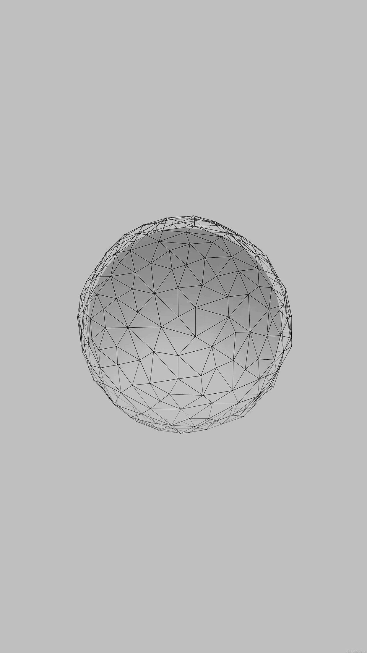 1242x2208 iPhone 6 wallpaper. abstract line white circle art digital simple