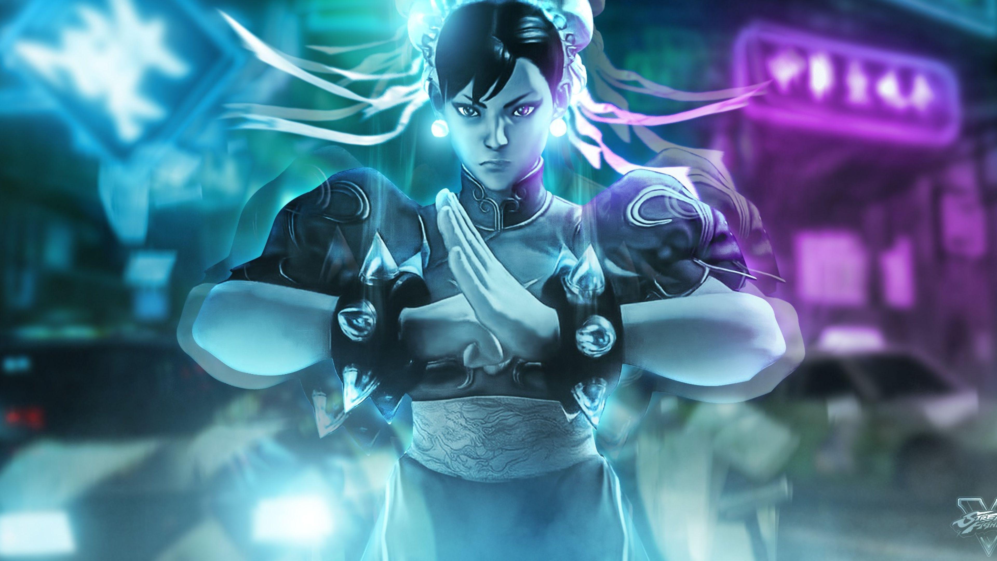 3840x2160 Chun Li Wallpaper