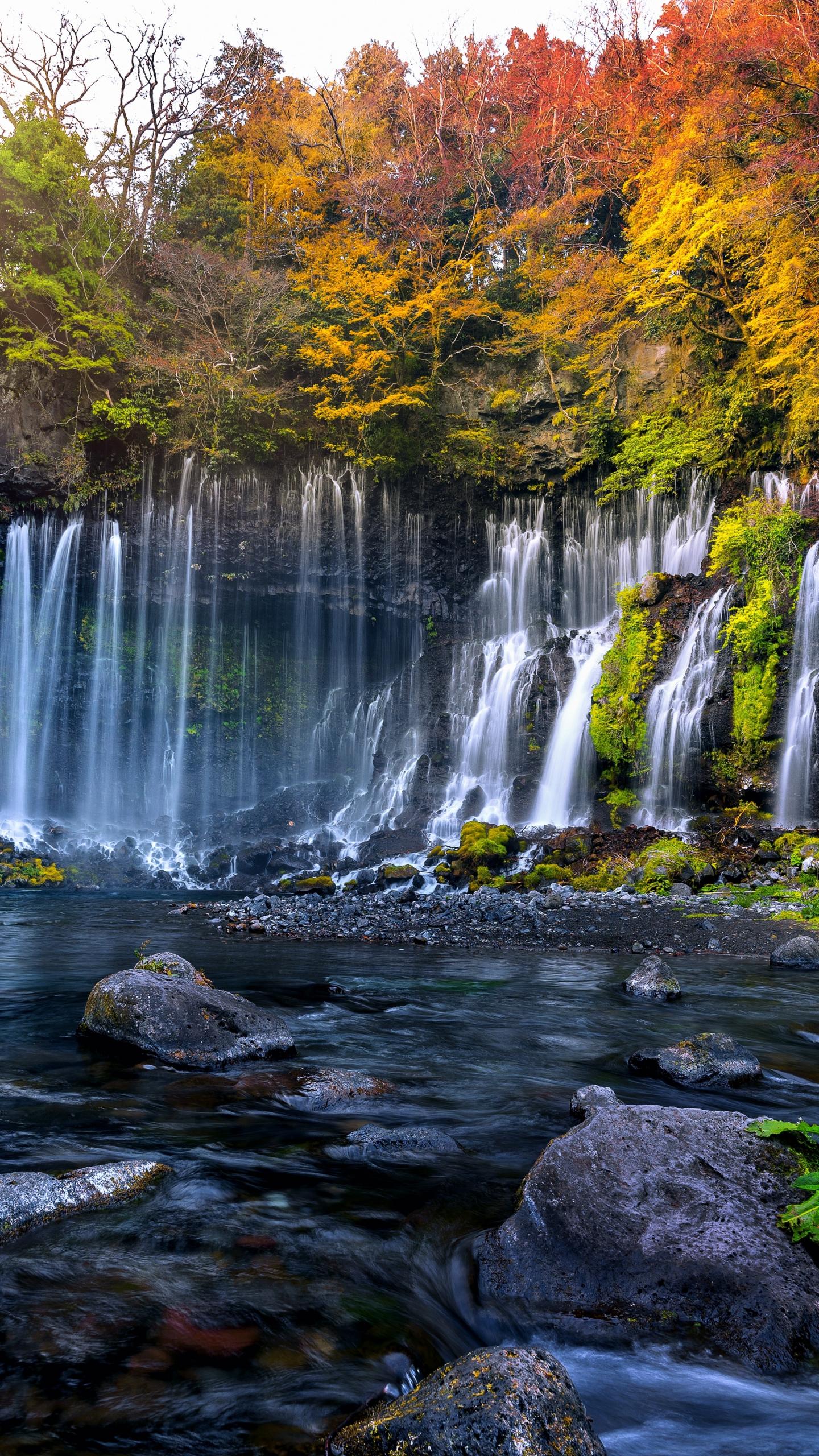 1440x2560 Download 1440x2560 wallpaper exotic and beautiful nature, waterfall, river stream, qhd samsung galaxy s s edge, note, lg g 1440x2560 HD image, background, 26537