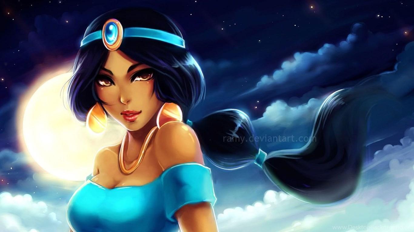 1366x768 Jasmine Disney Princess Wallpaper Fanpop Desktop Background