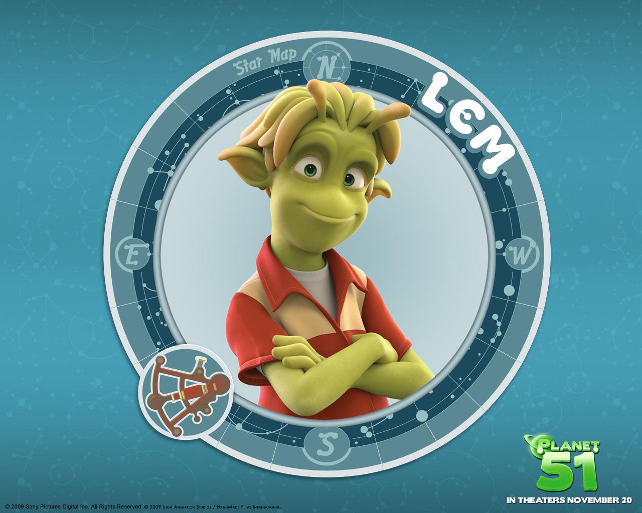 1280x1024 Dinko Movie Planet 51 HD Wallpaper