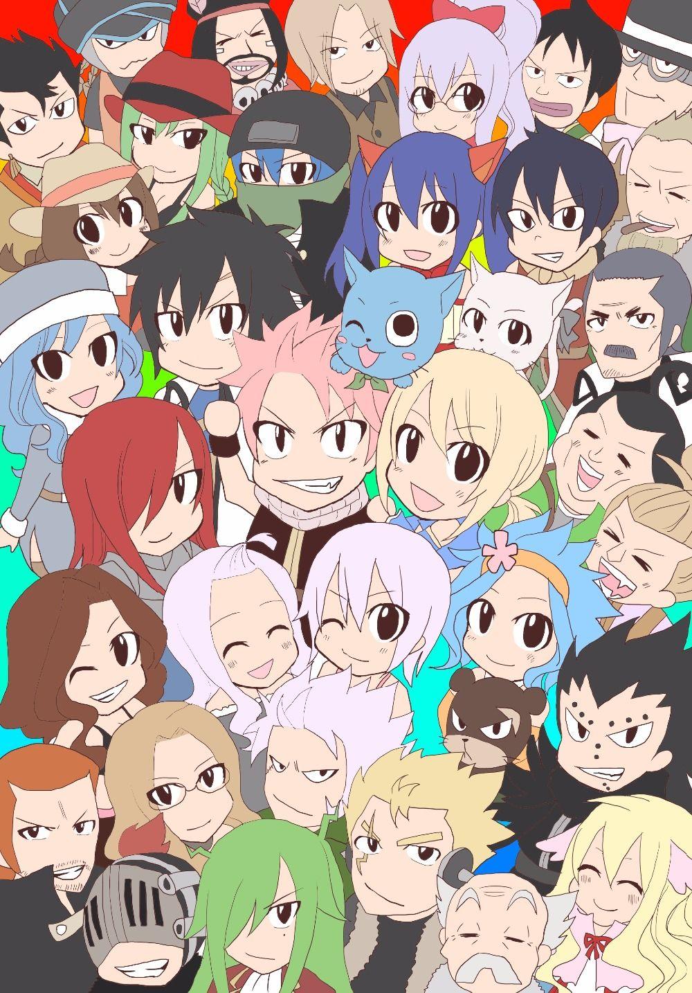 1000x1434 Fairy Tail Chibi
