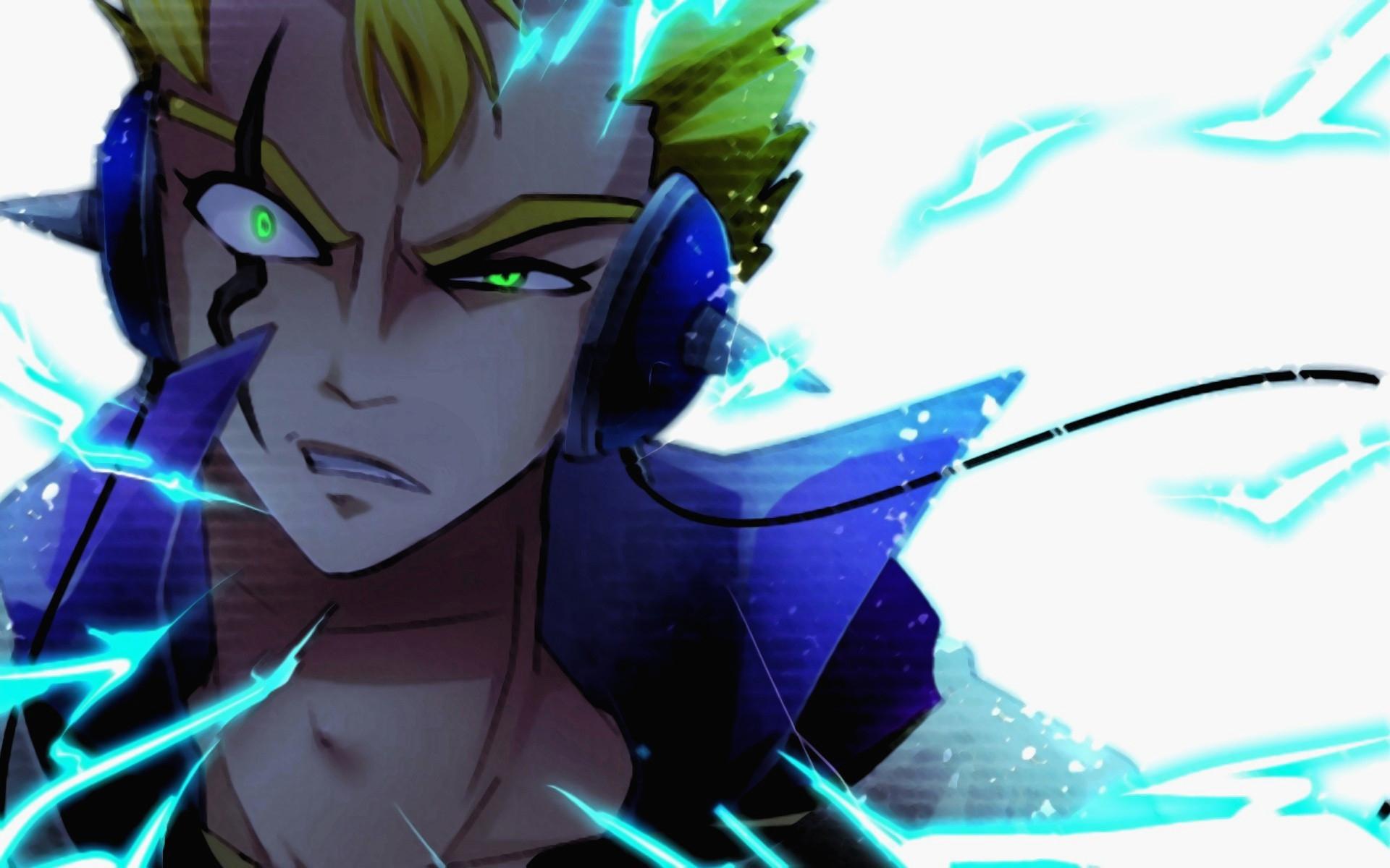 1920x1200 Download 1920x1200 Fairy Tail, Laxus Dreyar, Blonde, Magic Wallpaper for MacBook Pro 17 inch