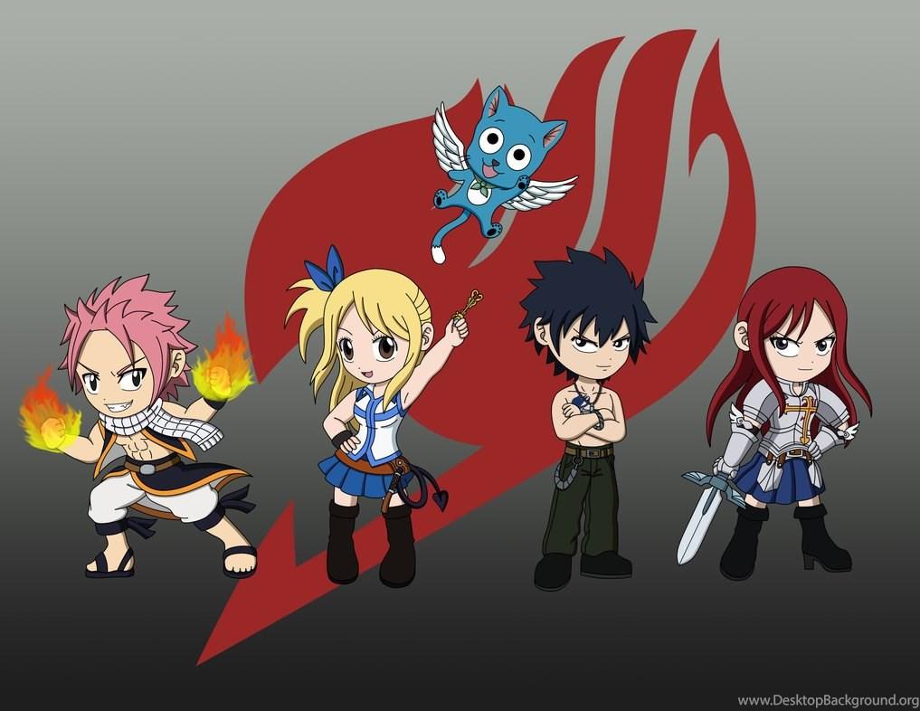 1017x786 RePin Image: Fairy Tail Chibi By Desktop Background