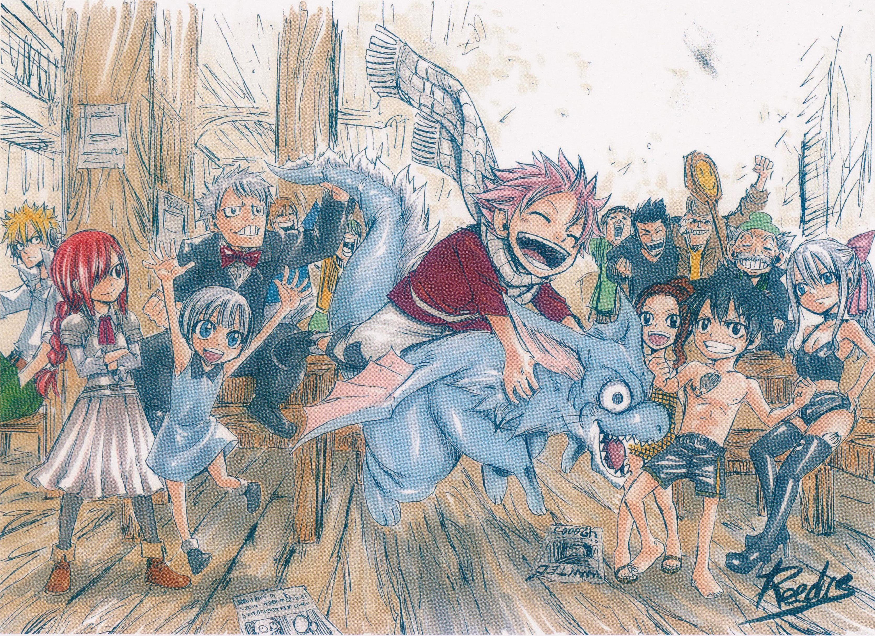 3348x2436 Wallpaper Tail Mirajane Y Laxus