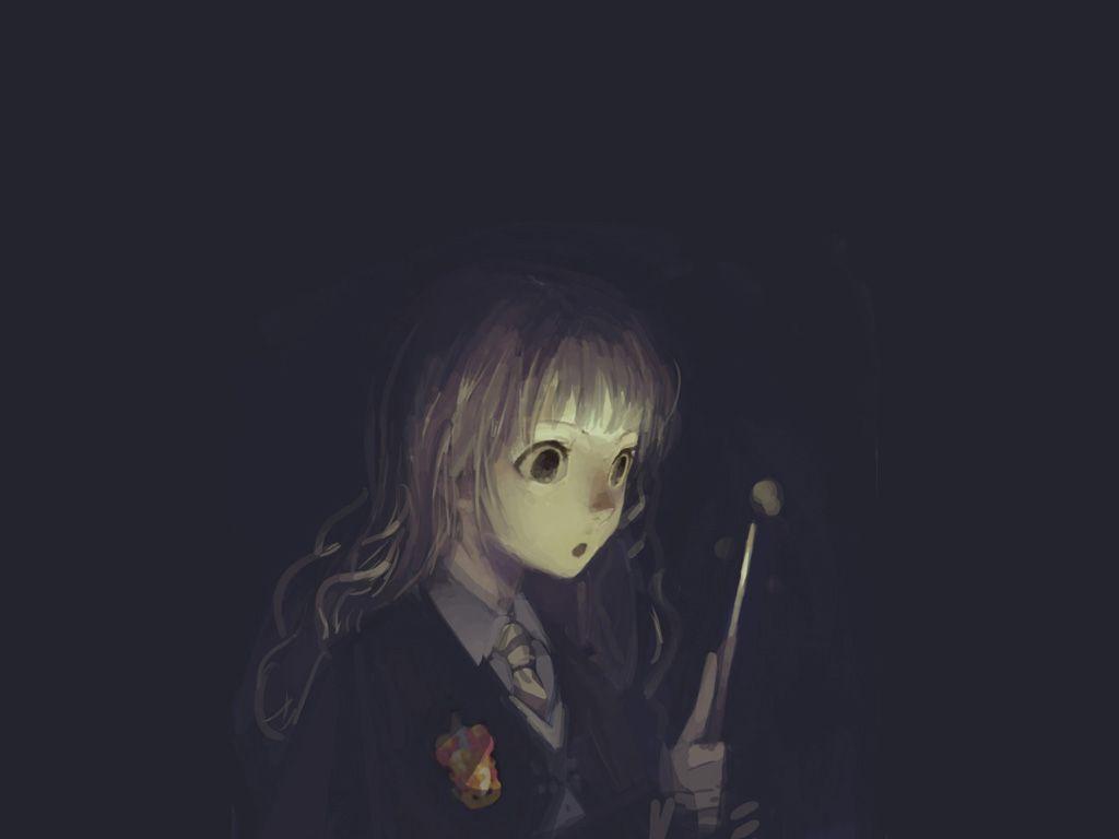 1024x768 Hermione Granger Potter Anime Image Board