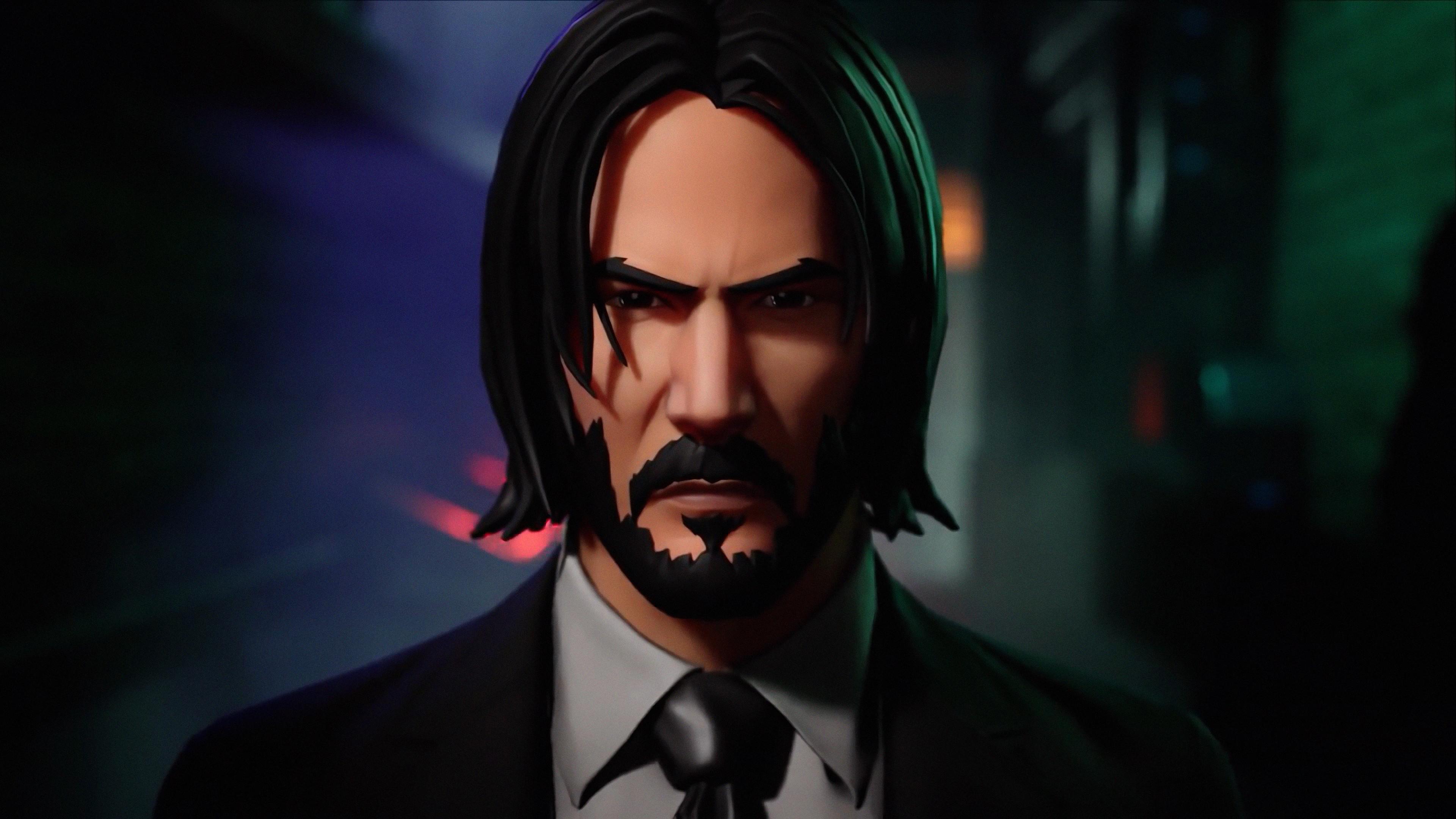3840x2160 Fortnite John Wick Wallpaper 4k Ultra HD