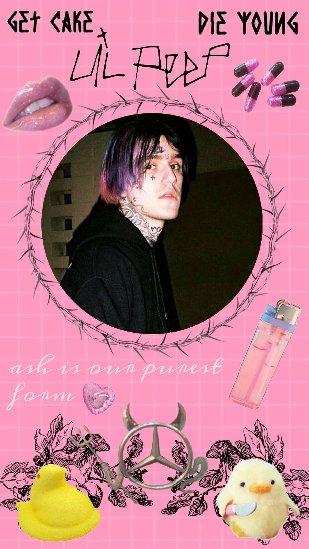 1024x1820 Aesthetic Lil Peep Wallpaper